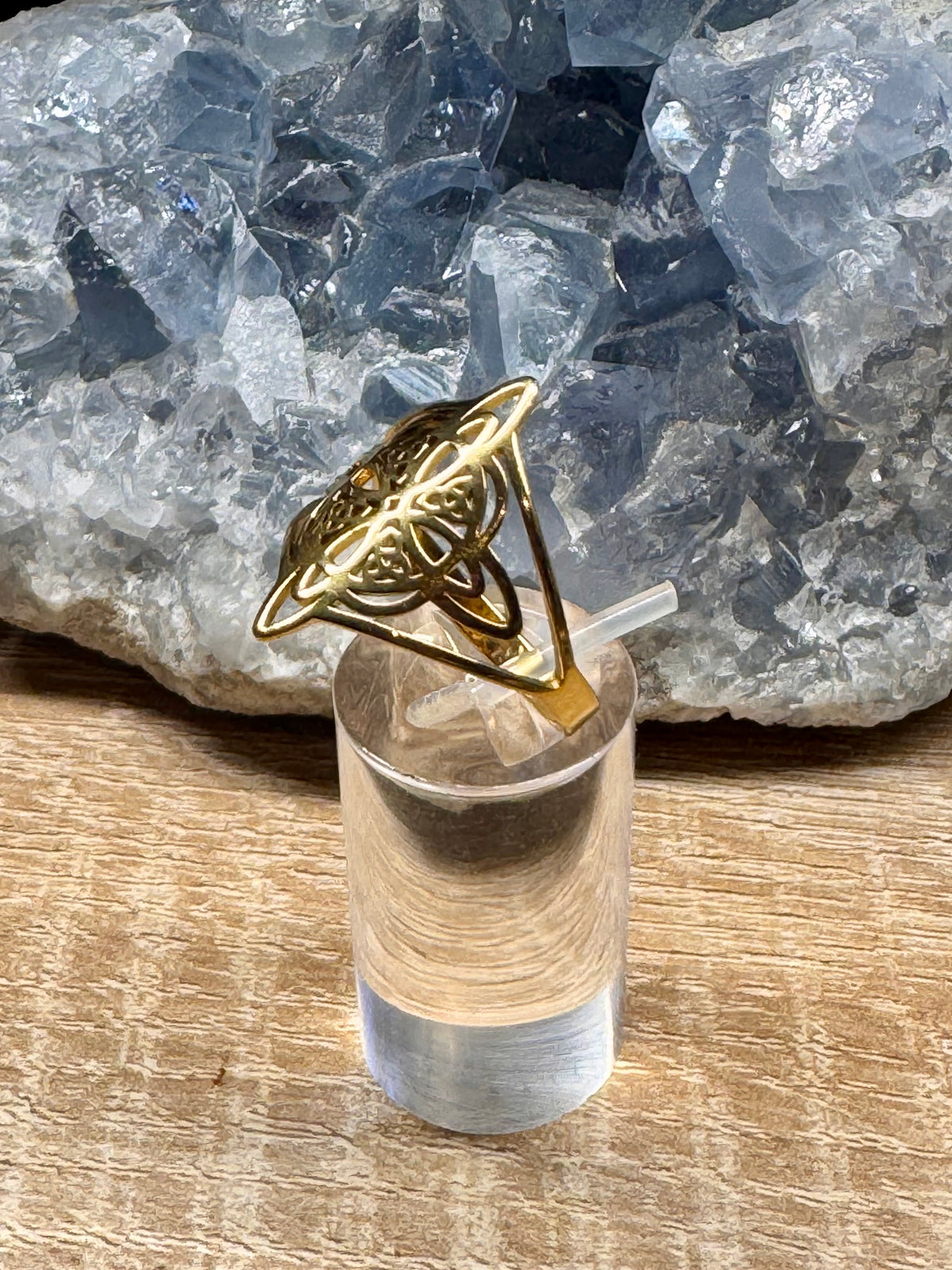 Bague Noeud de Sorcière doré