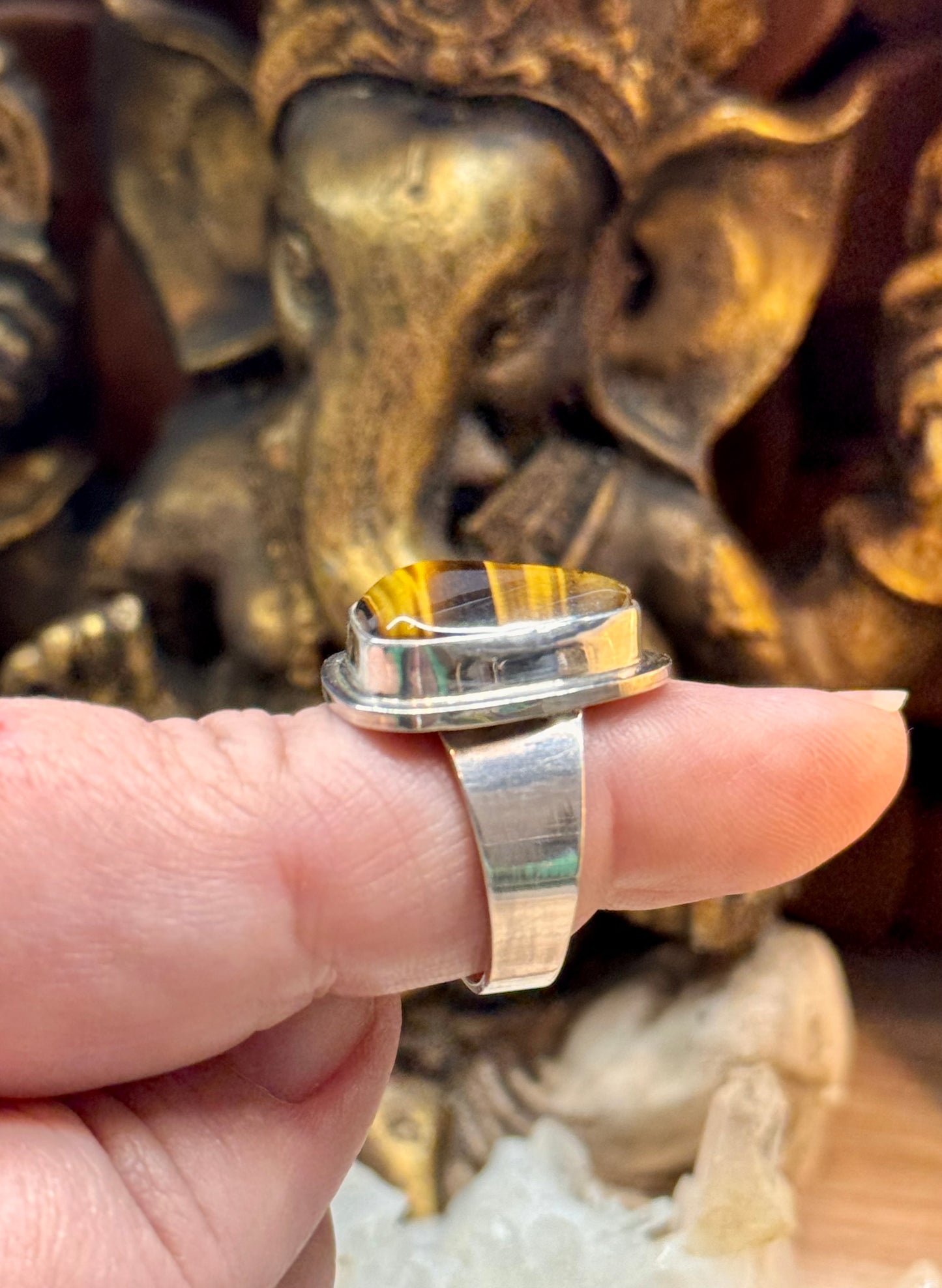 Bague Oeil de tigre