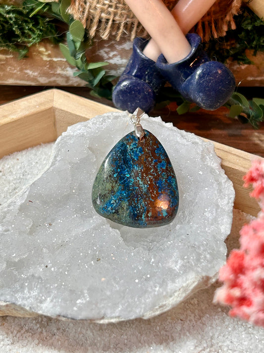 Pendentif d’Azurite