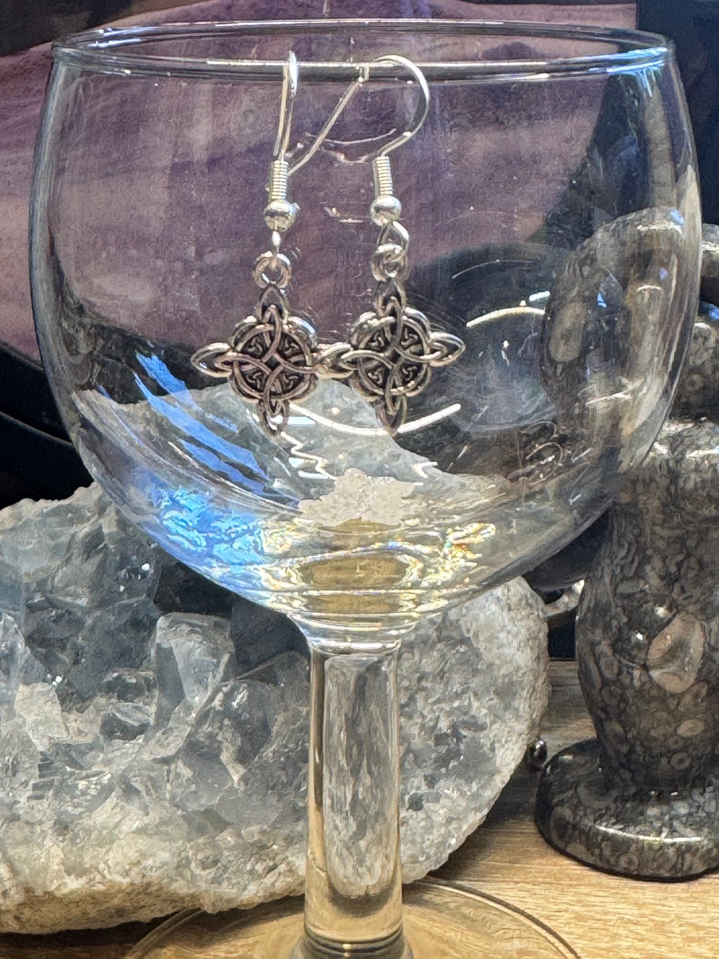 Boucles d’oreilles Noeuds de sorcière