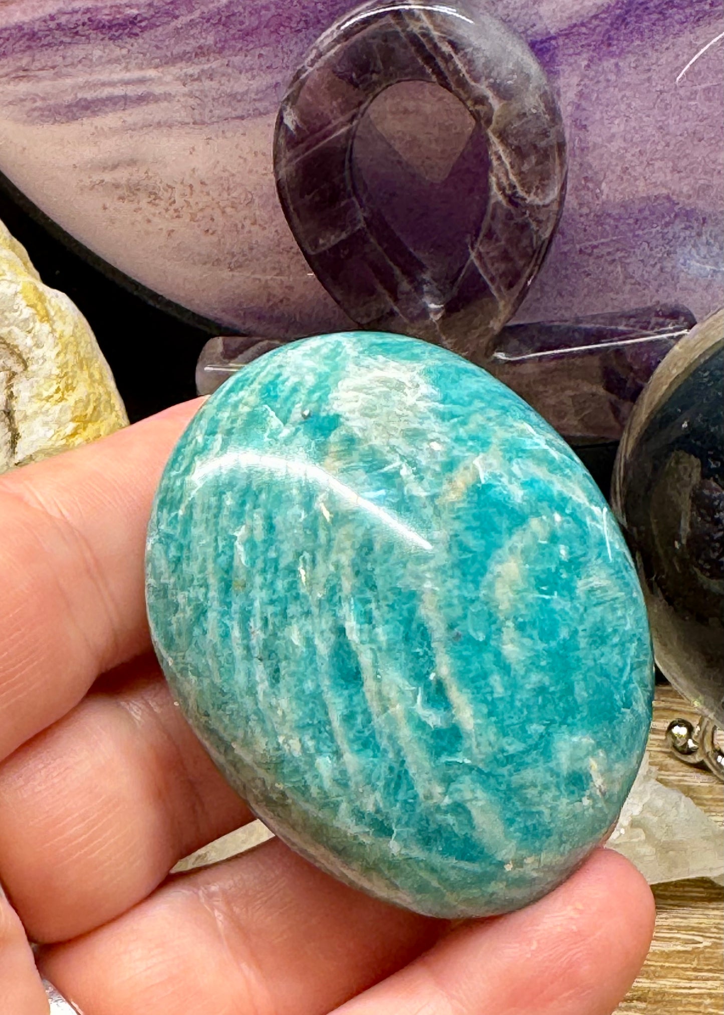 Galets d’Amazonite