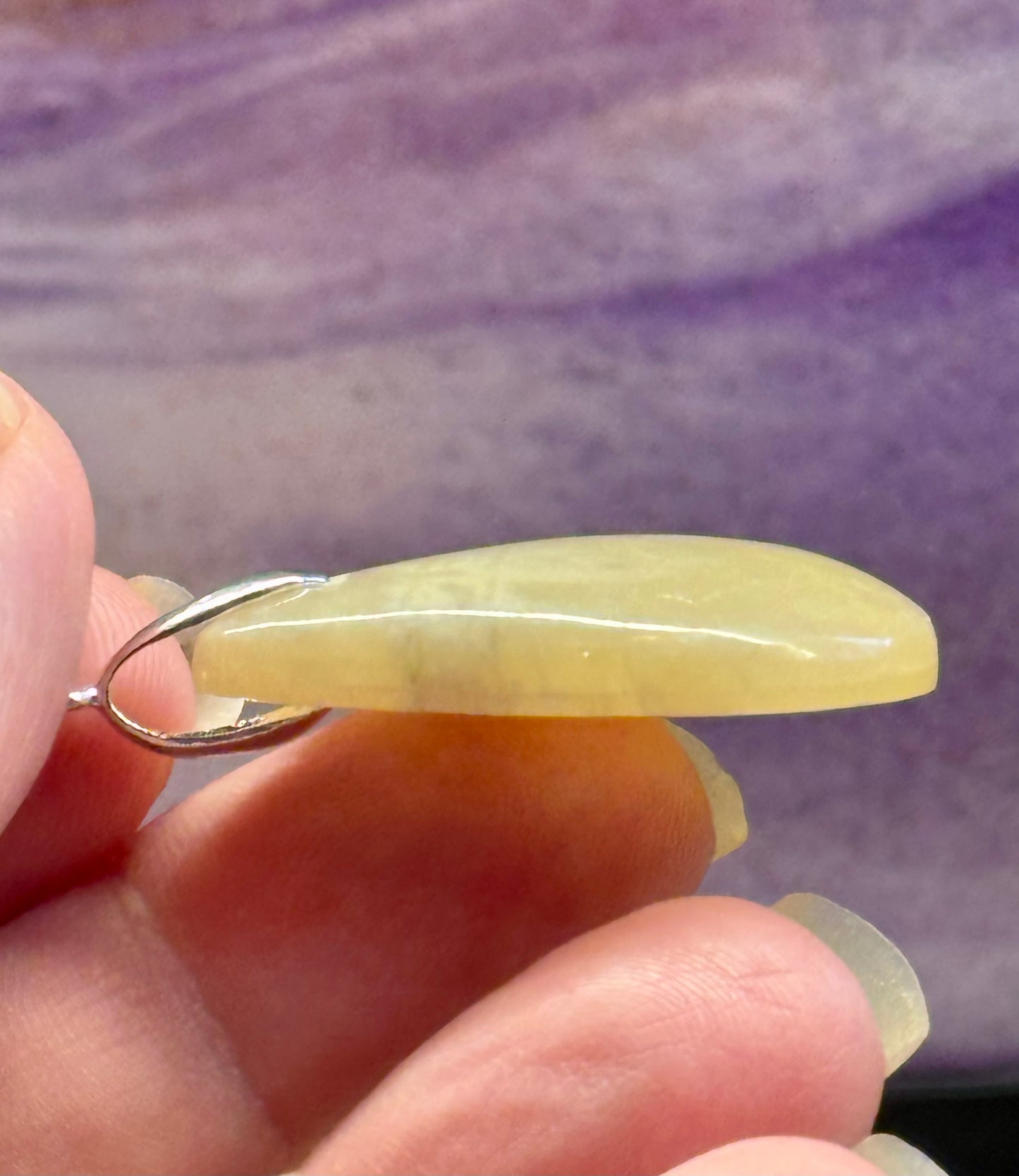 Pendentif de Pierre de lune goutte