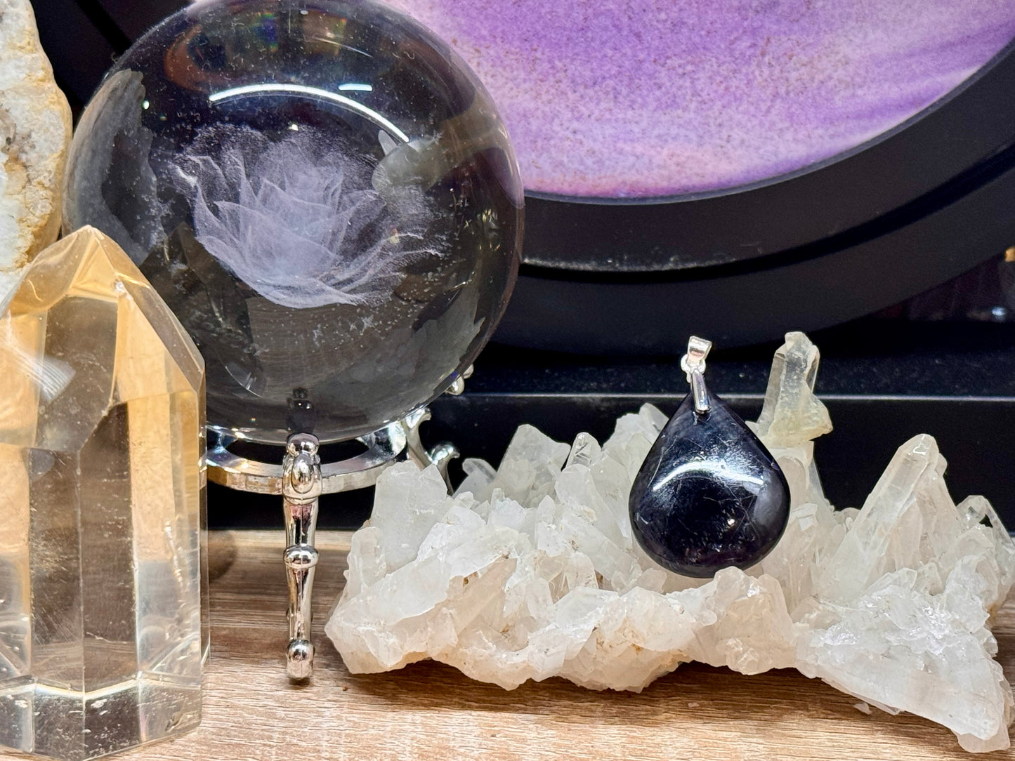 Pendentif de Iolite n.3