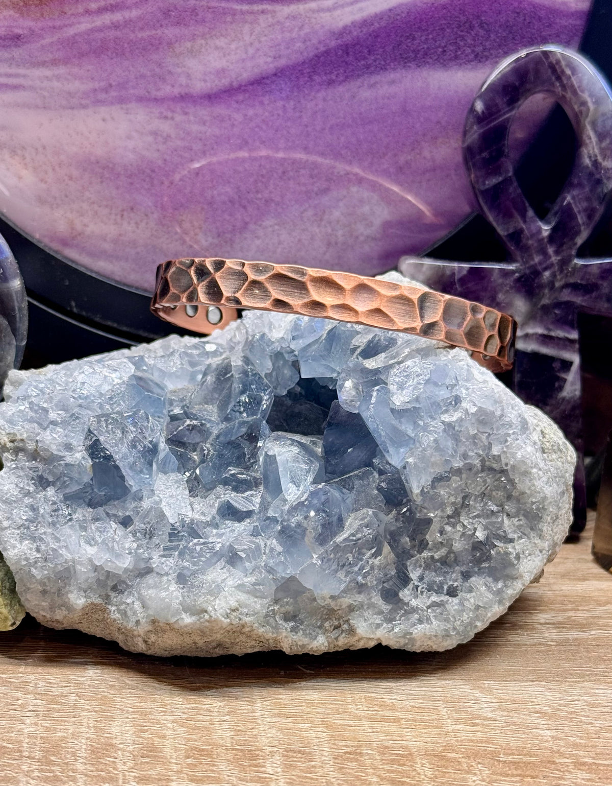 Bracelet magnétique avec aimants - A