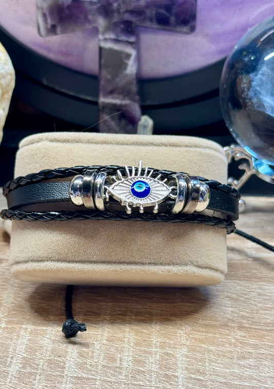 Bracelet ajustable en similicuir - 2