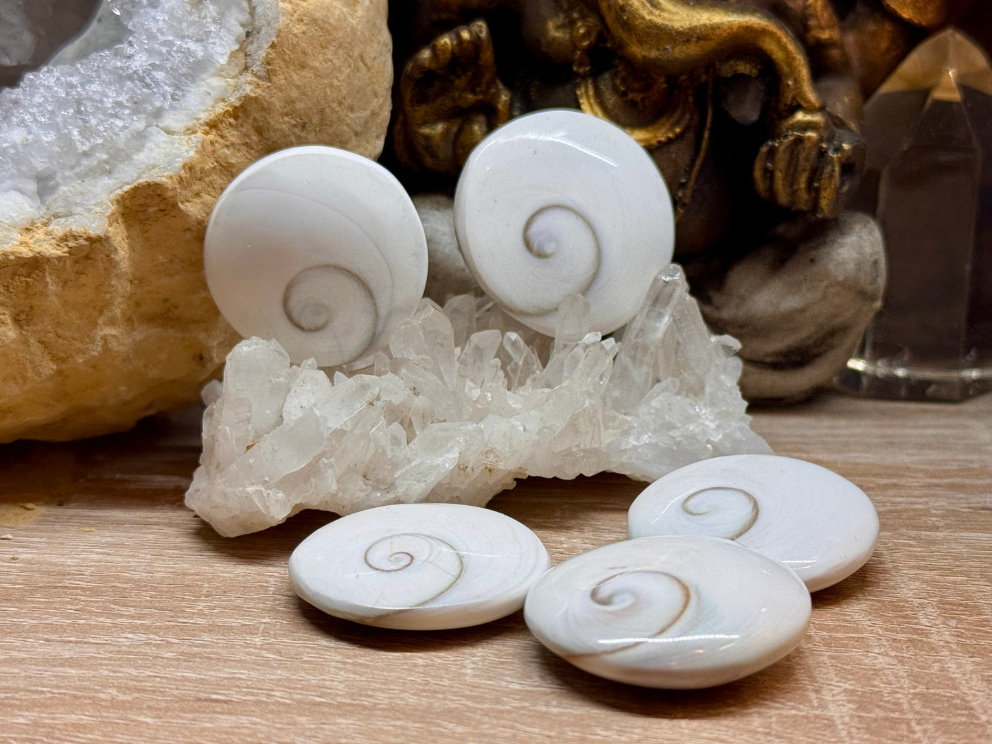 Galet rond Œil de Shiva