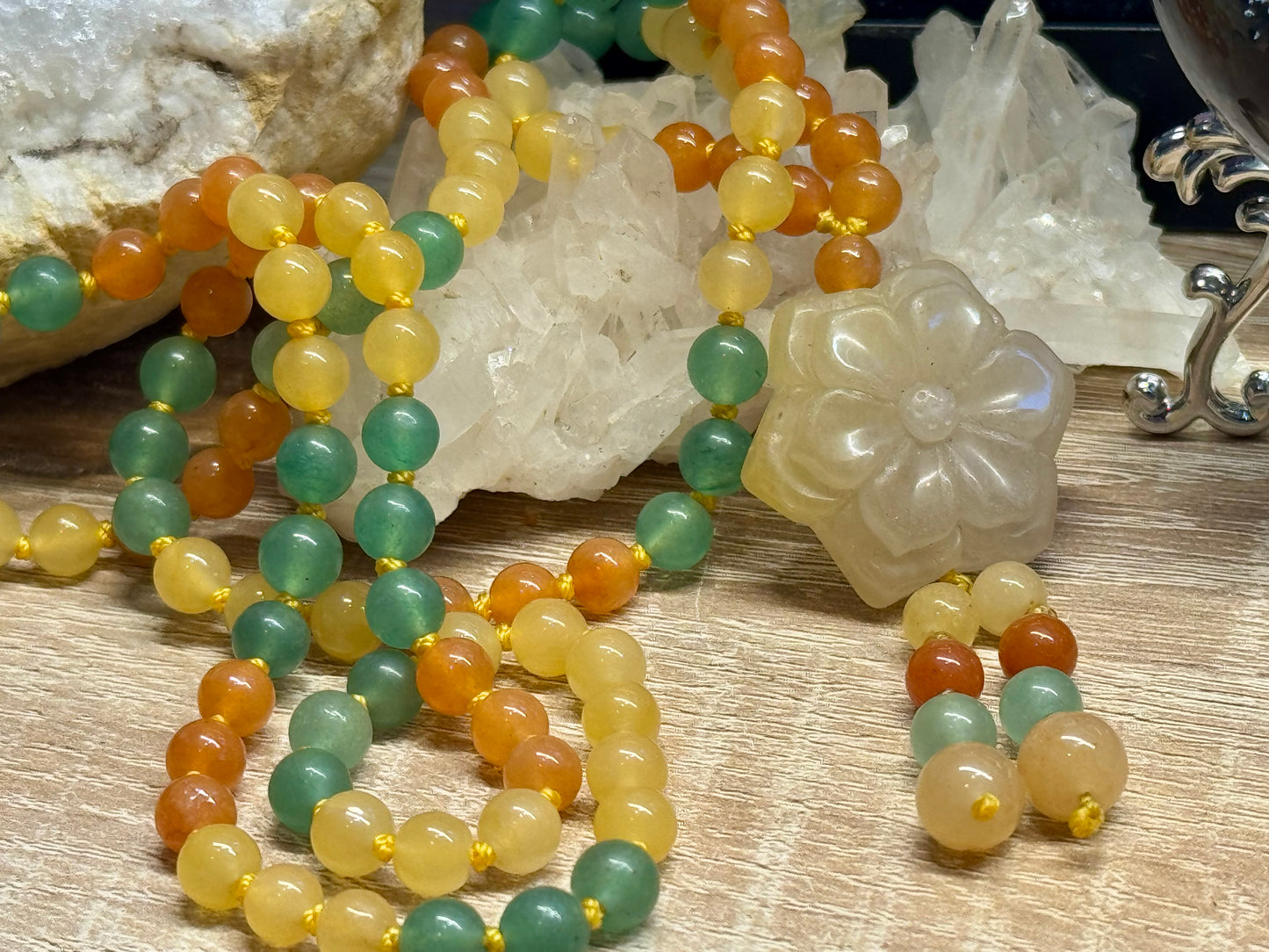 Collier en Aventurine 6mm