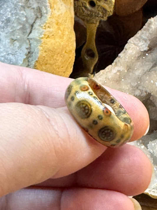 Bague fantaisie en bois