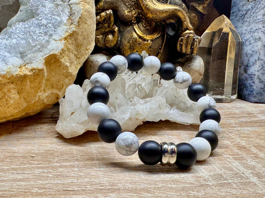 Bracelet "Équilibre" Yin et Yang