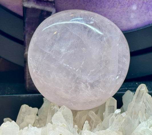 Galet de Quartz Rose