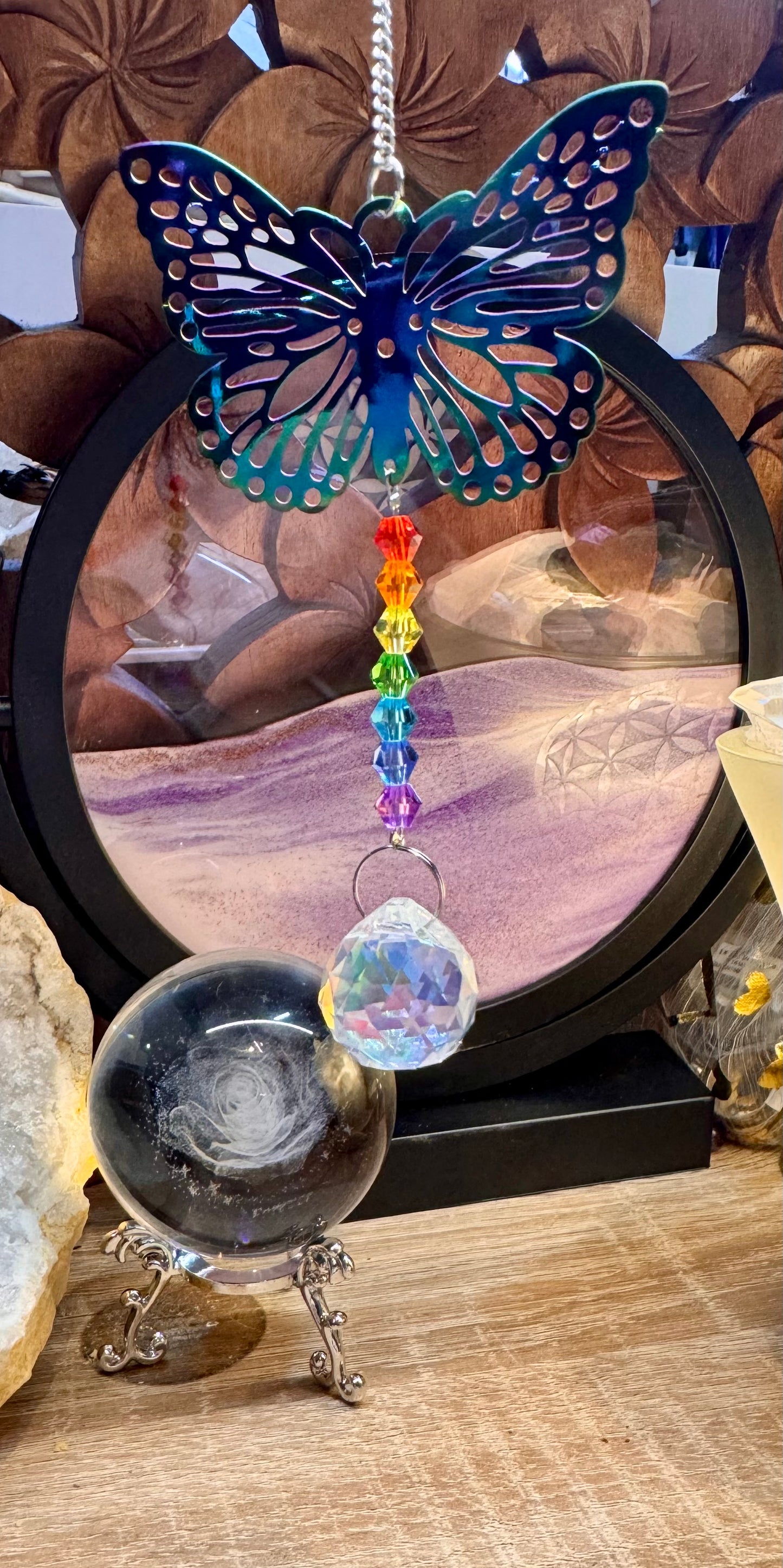 Capteur solaire Papillon