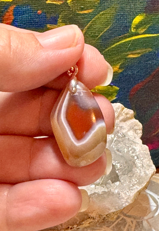 Pendentif en agate
