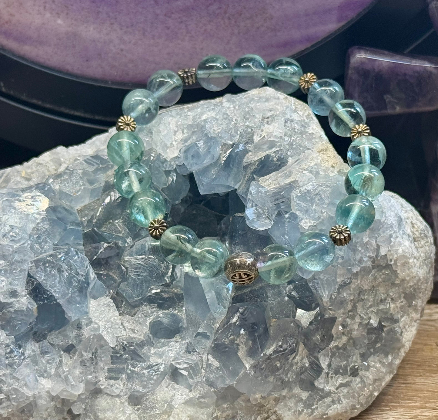 Bracelet de Fluorine Verte