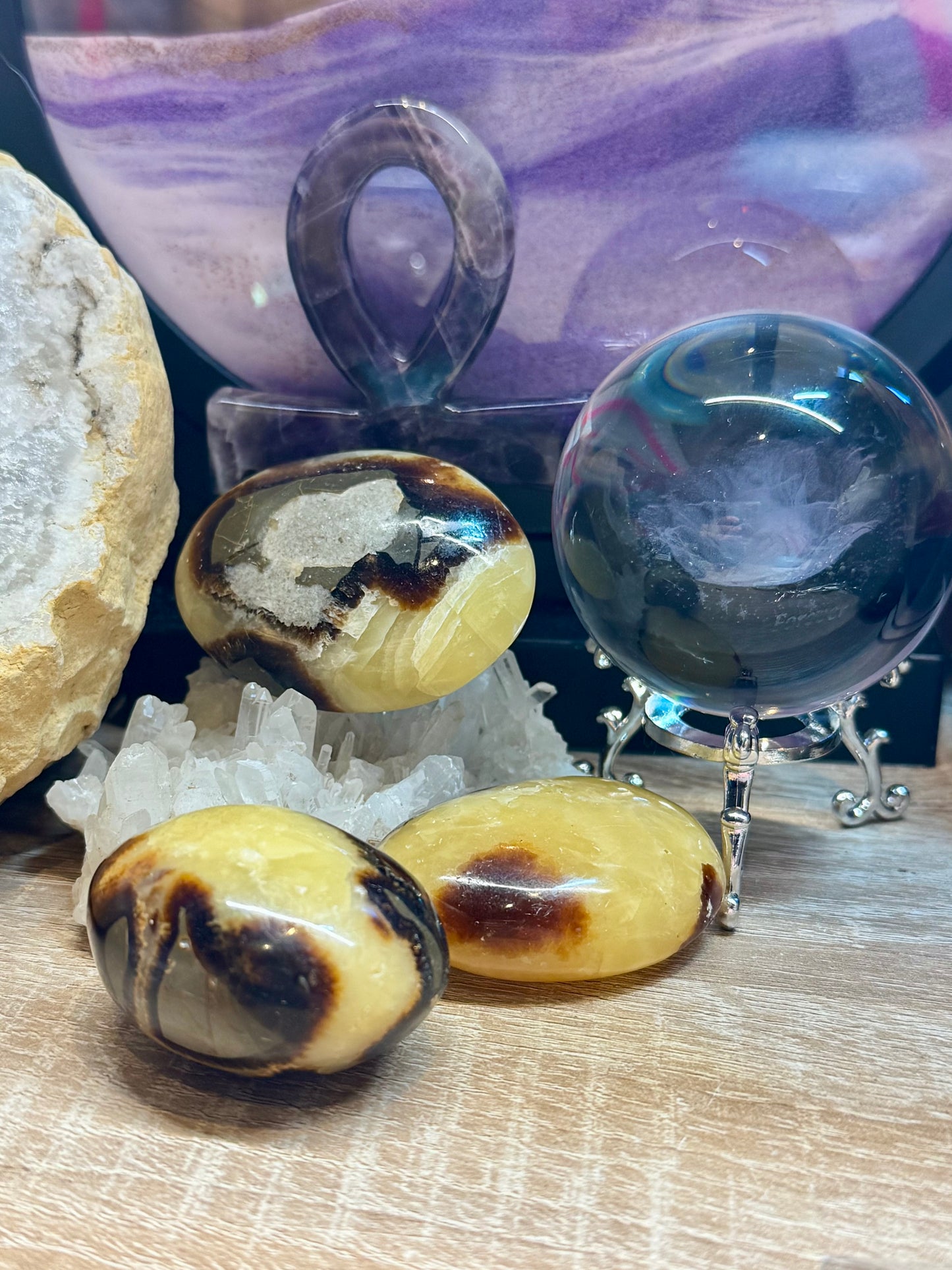 Galets de Septaria Sauvage