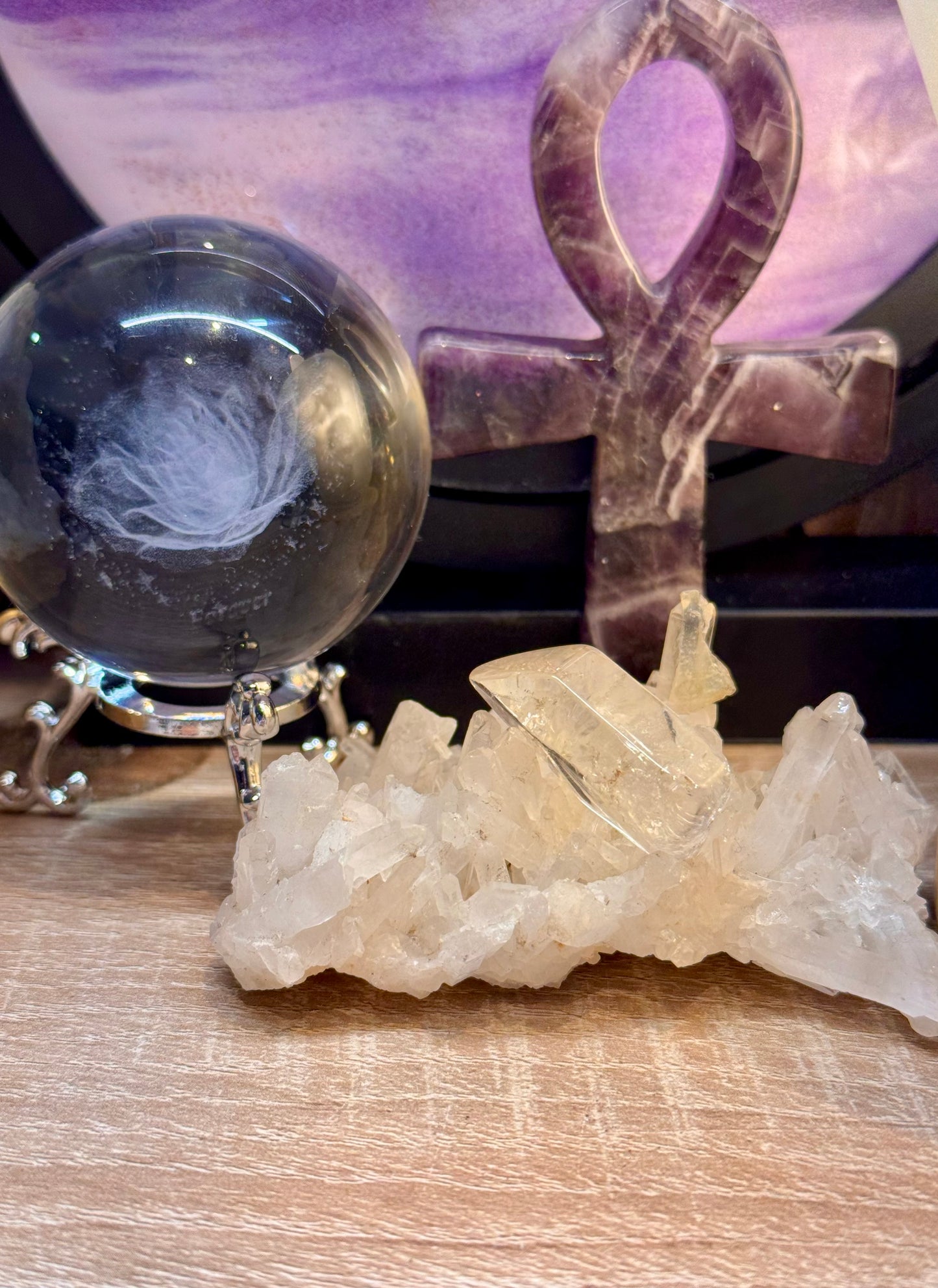 Pointes de citrine naturelles polies