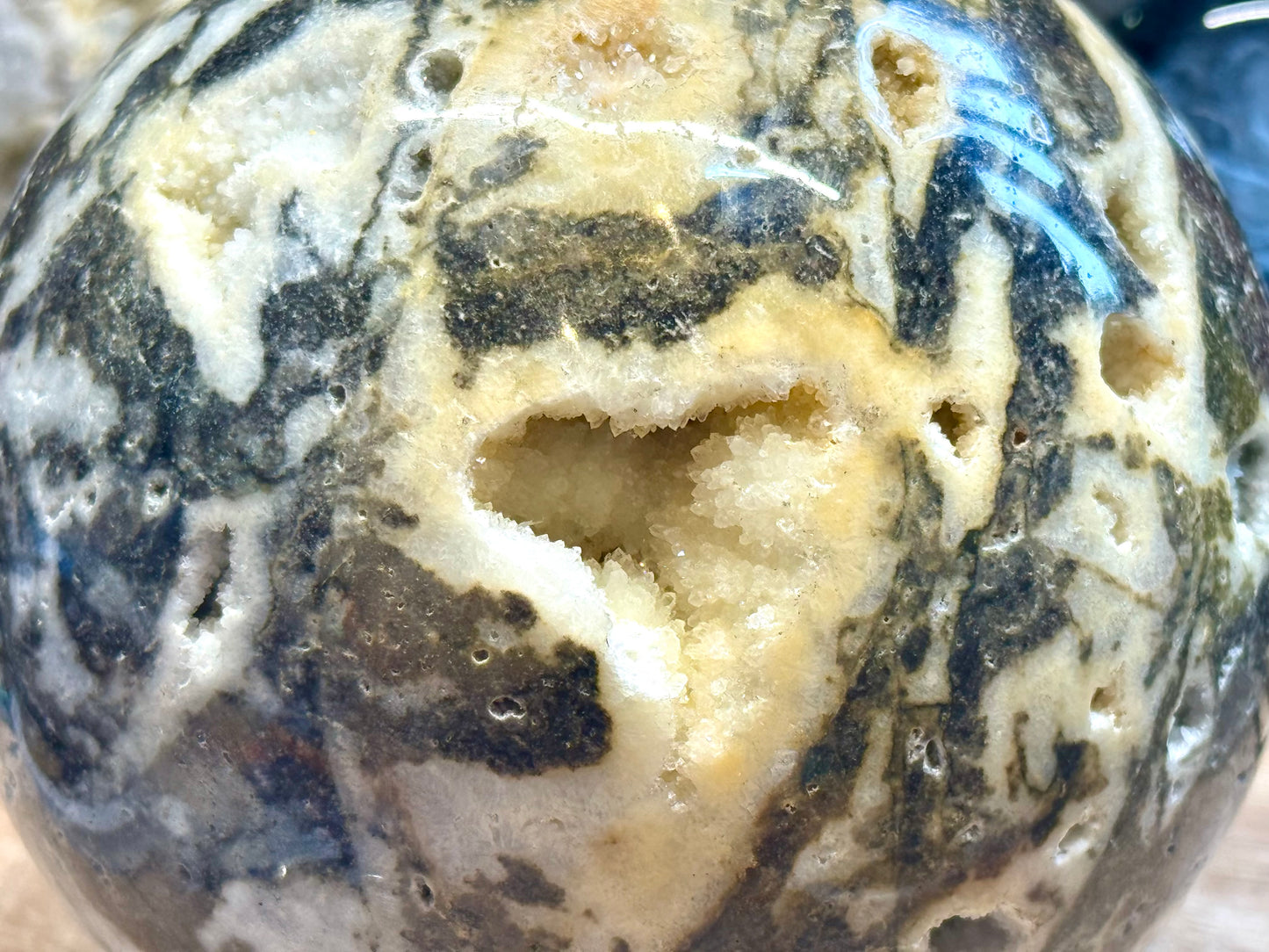 Sphère de Jaspe Orbiculaire