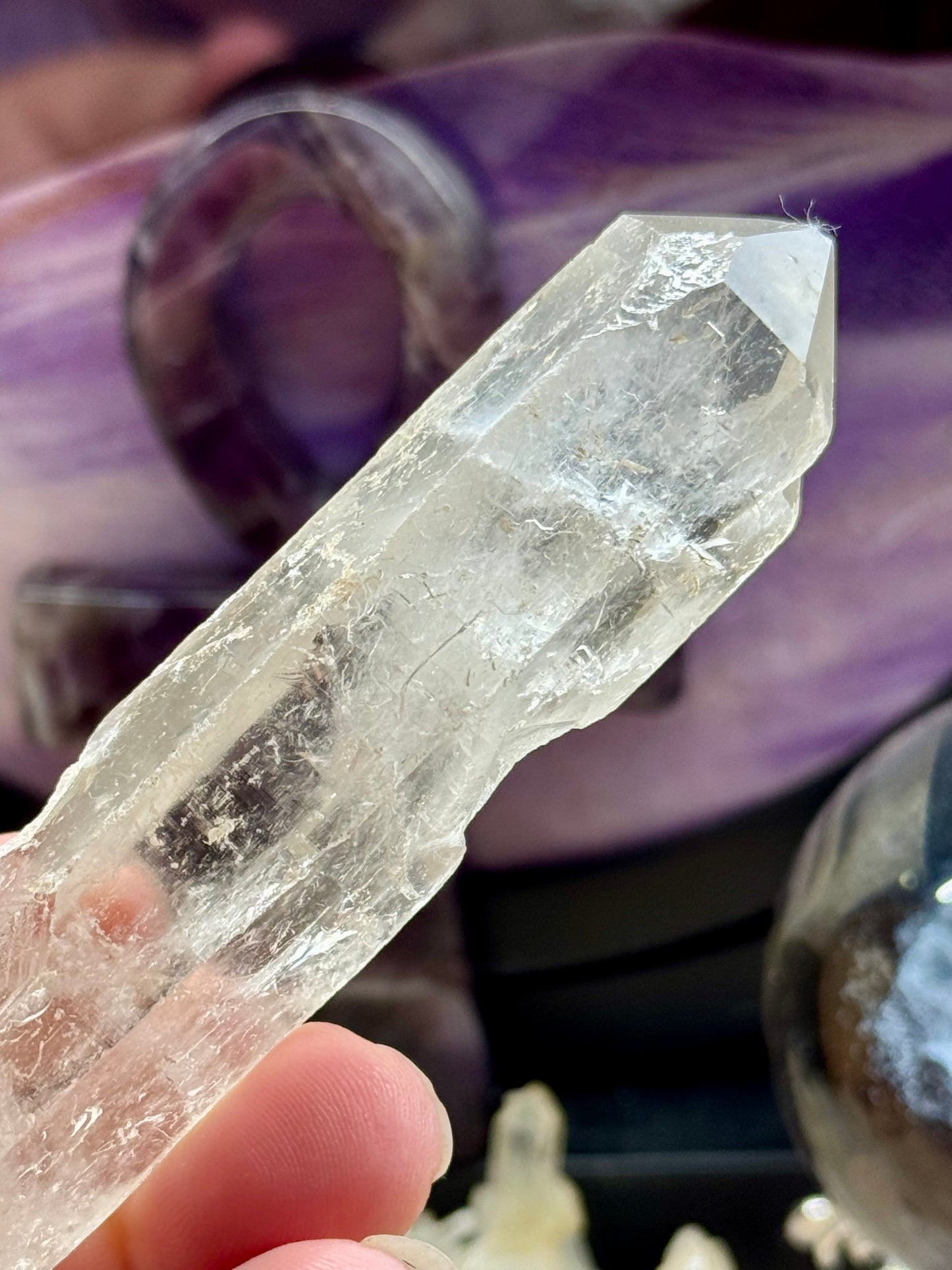 Pointe de Quartz Lémurien 3