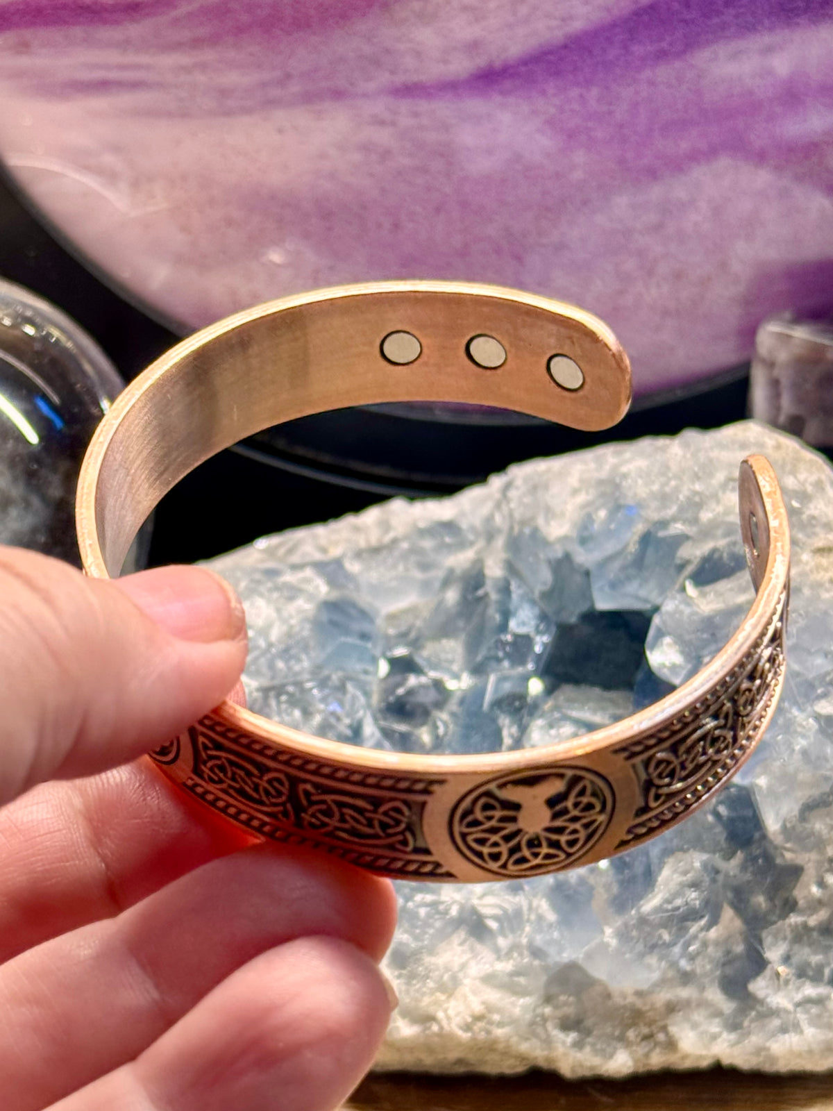 Bracelet magnétique avec aimants C