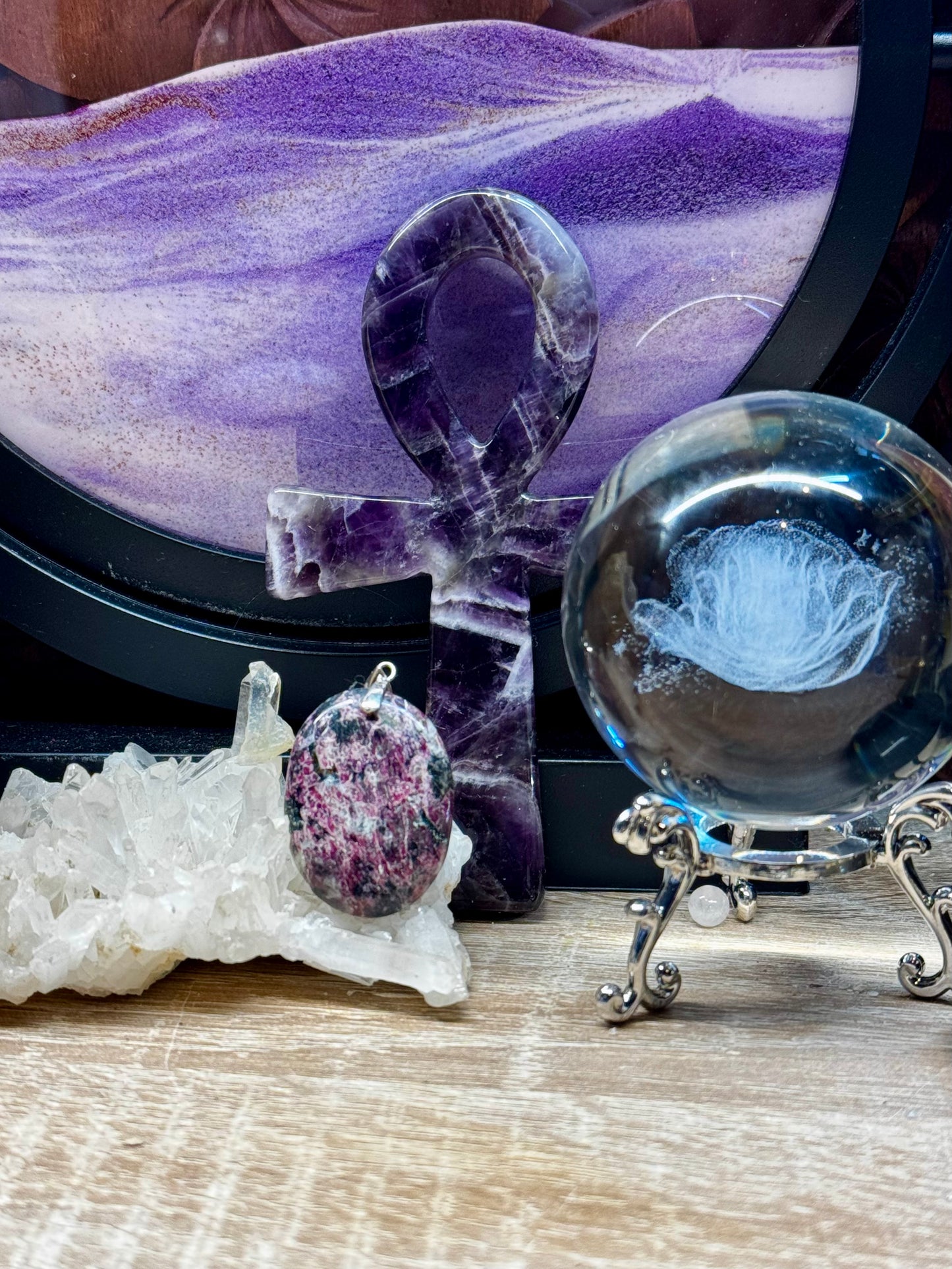 Pendentif d’Eudyalite