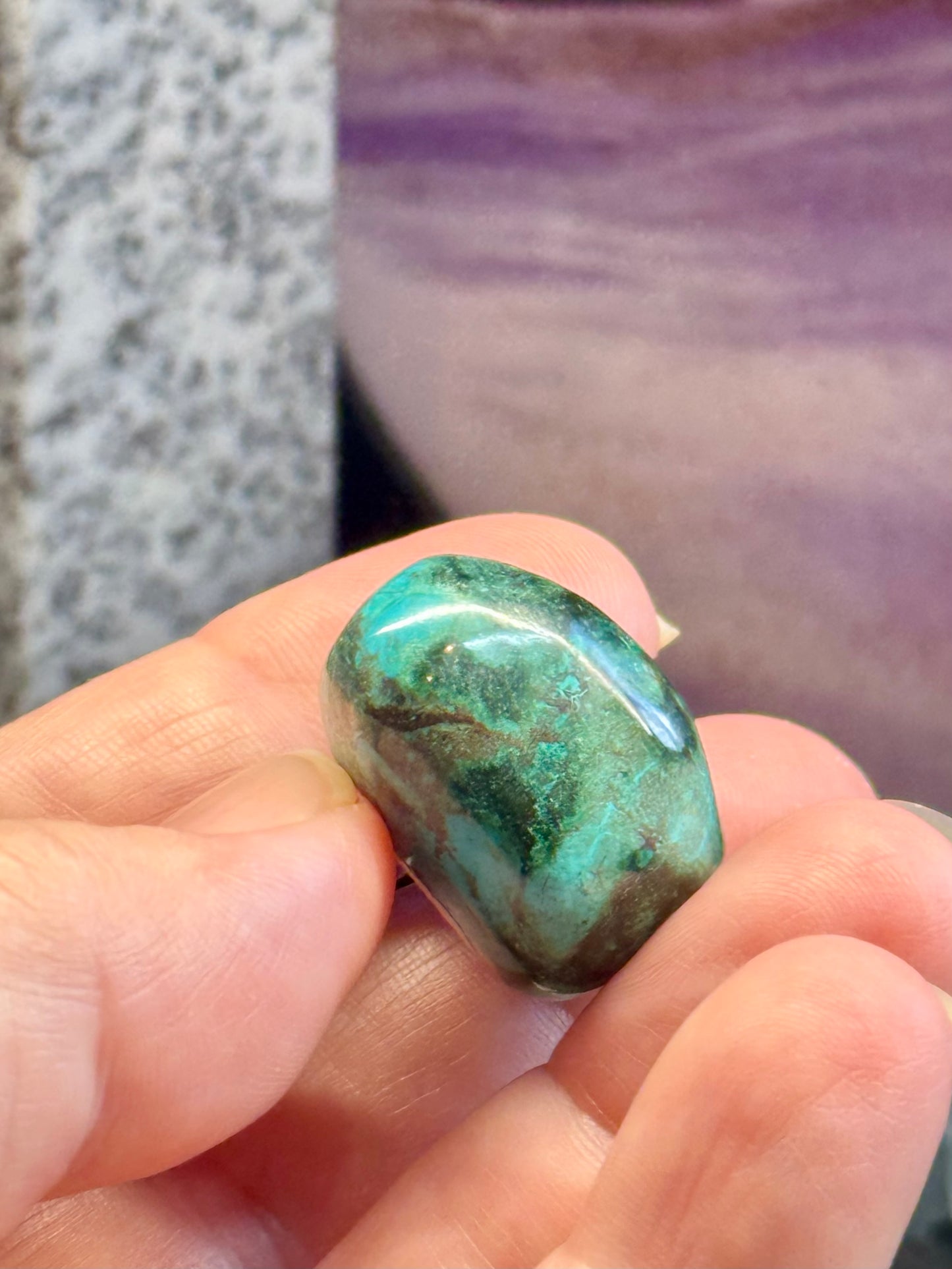 Pierres roulées de Chrysocolle