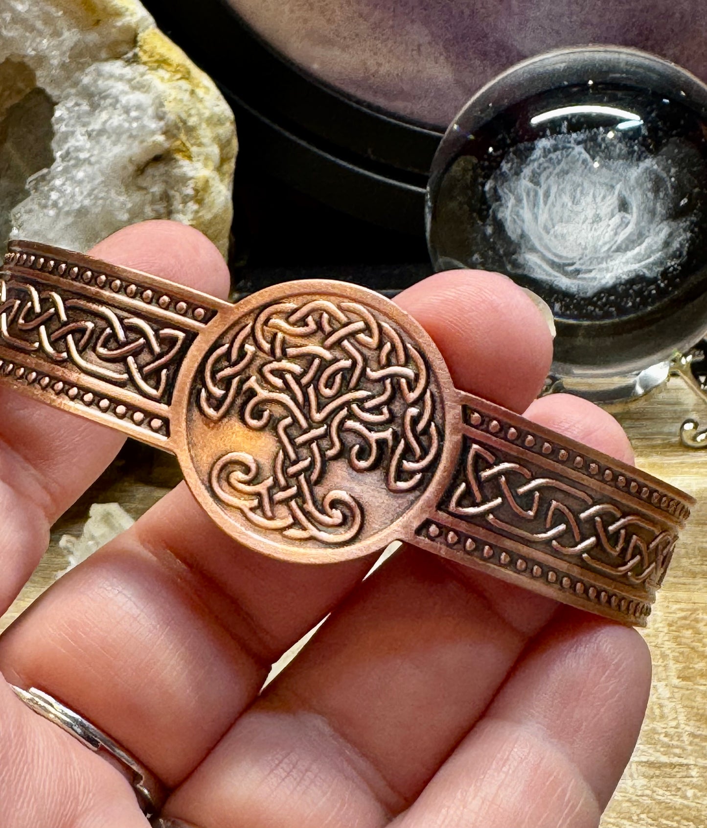 Bracelet magnétique en cuivre