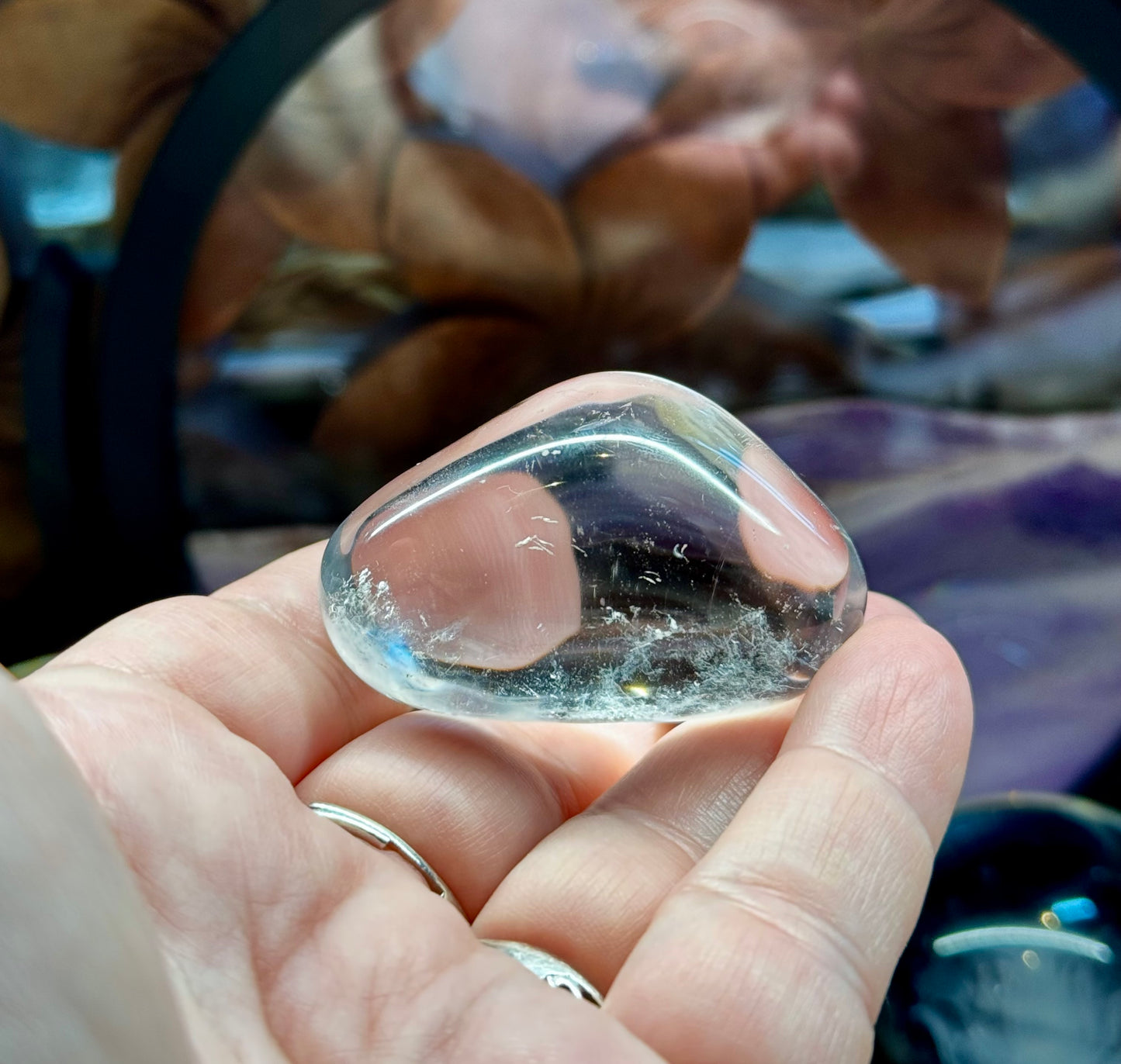 Galets de Quartz Cristal