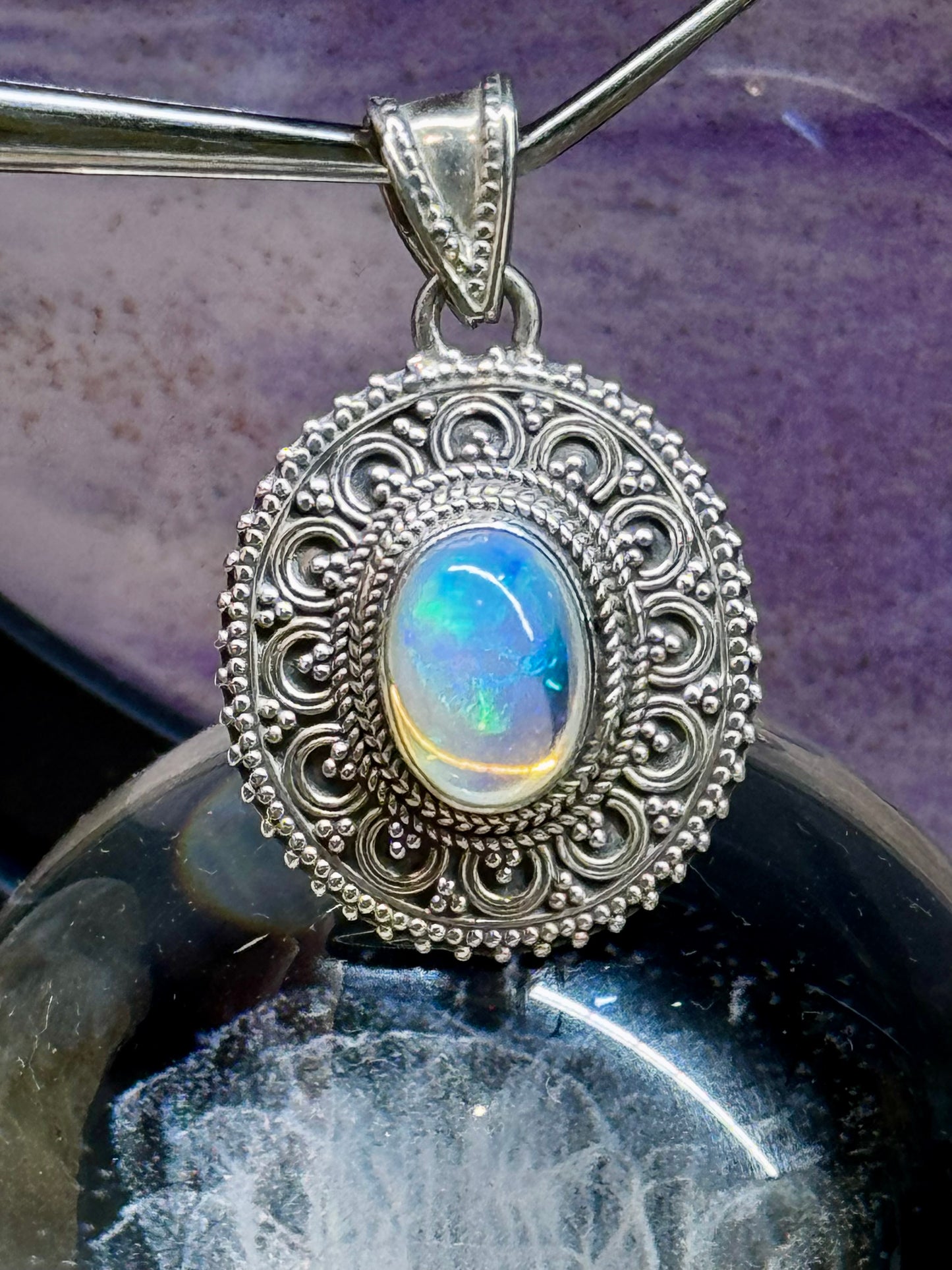 Pendentif bohème d’Opale Welo