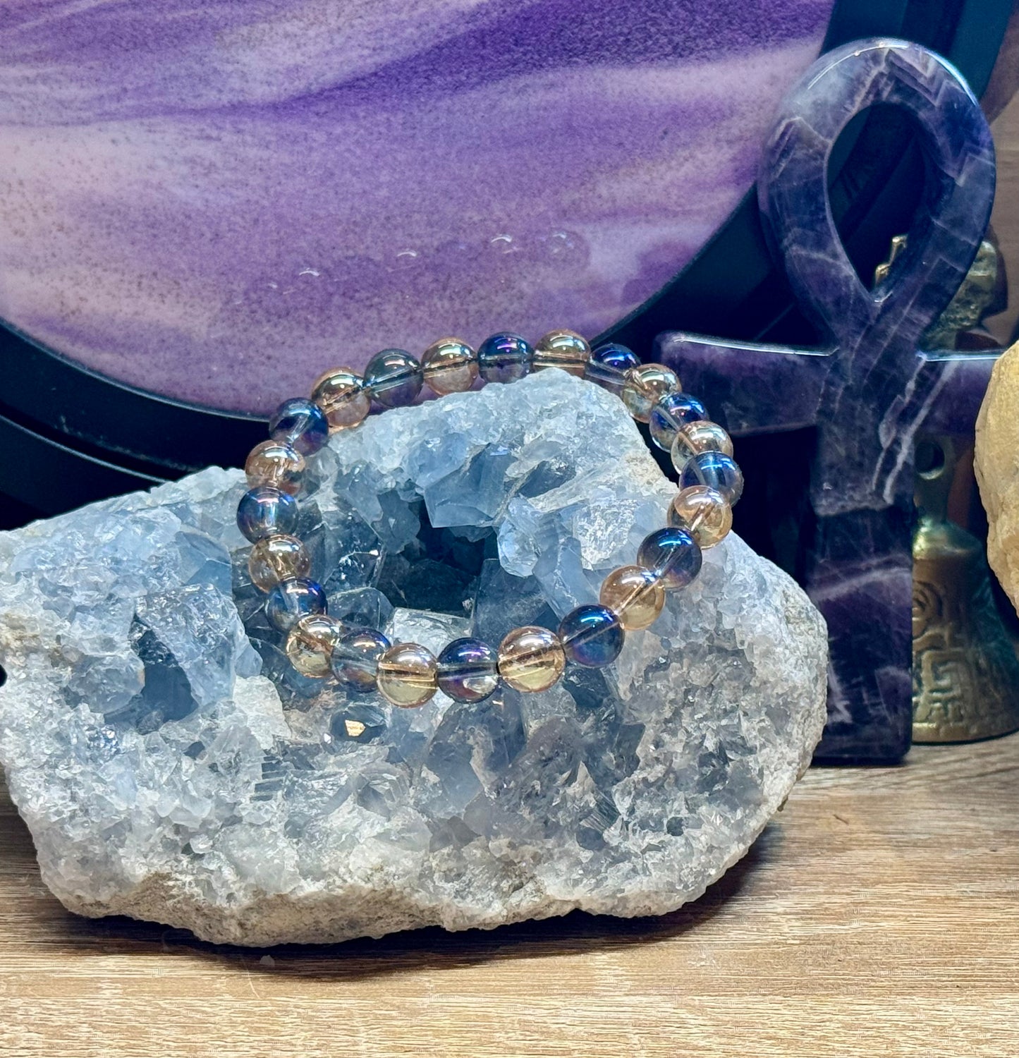 Bracelet en perles d’Aqua Aura