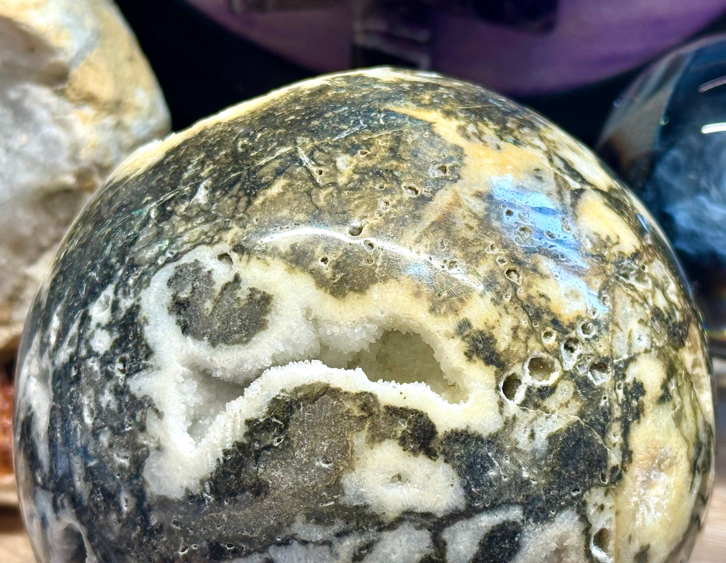 Sphère de Jaspe Orbiculaire