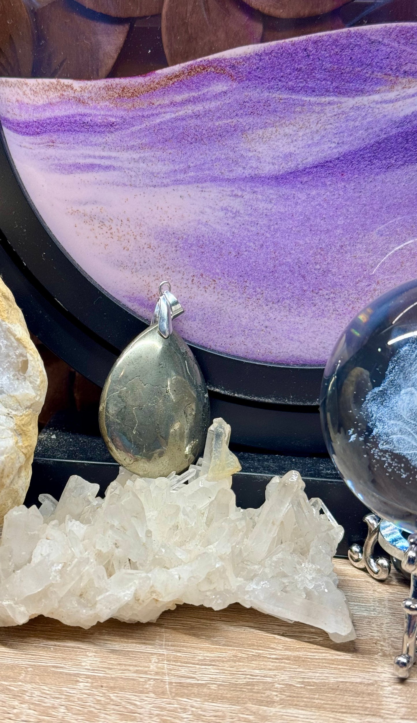 Pendentif en Pyrite