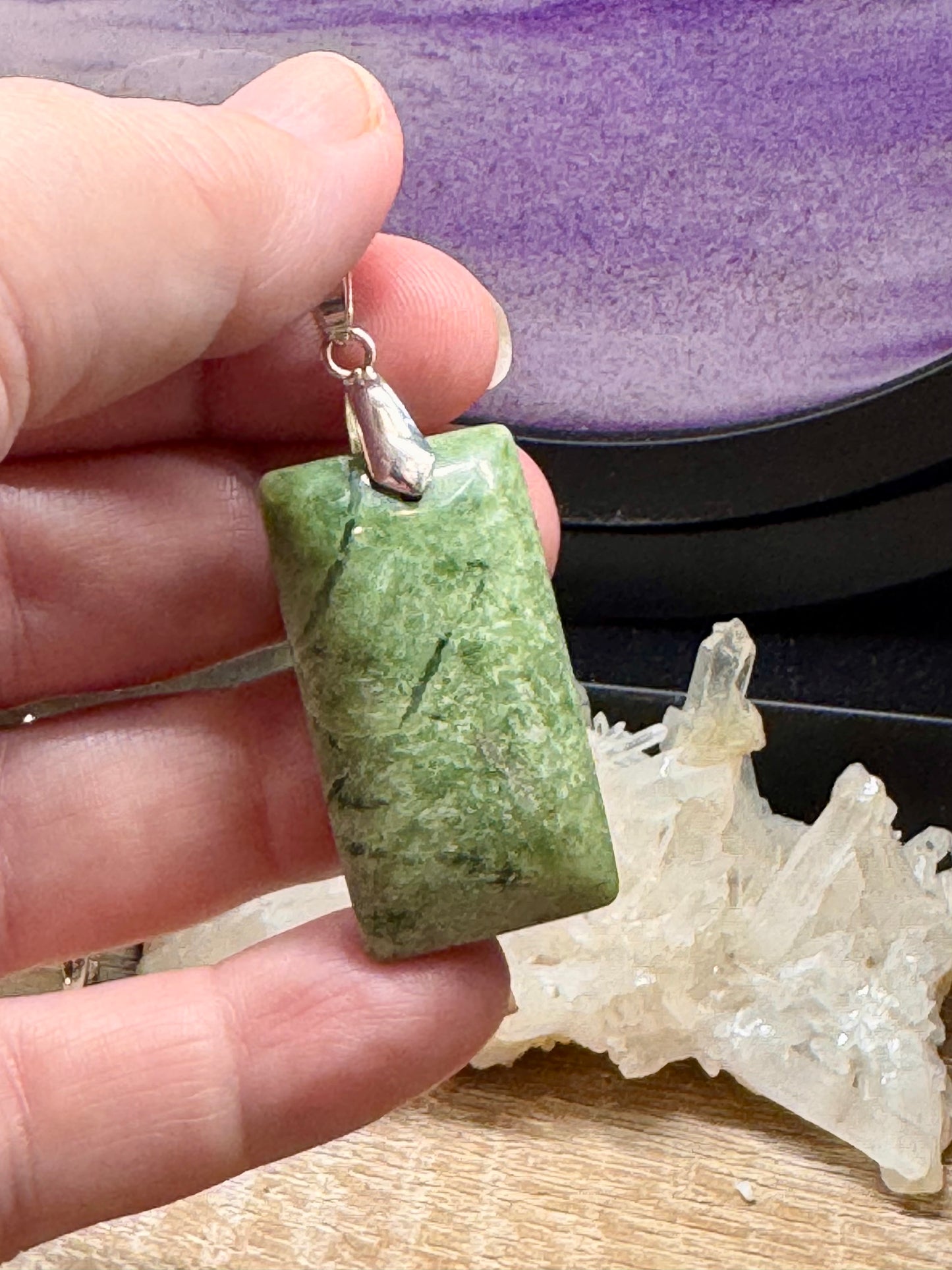 Pendentif de serpentine