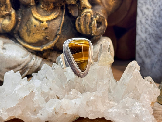 Bague Oeil de tigre