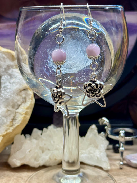 Boucles d’oreilles Kunzite