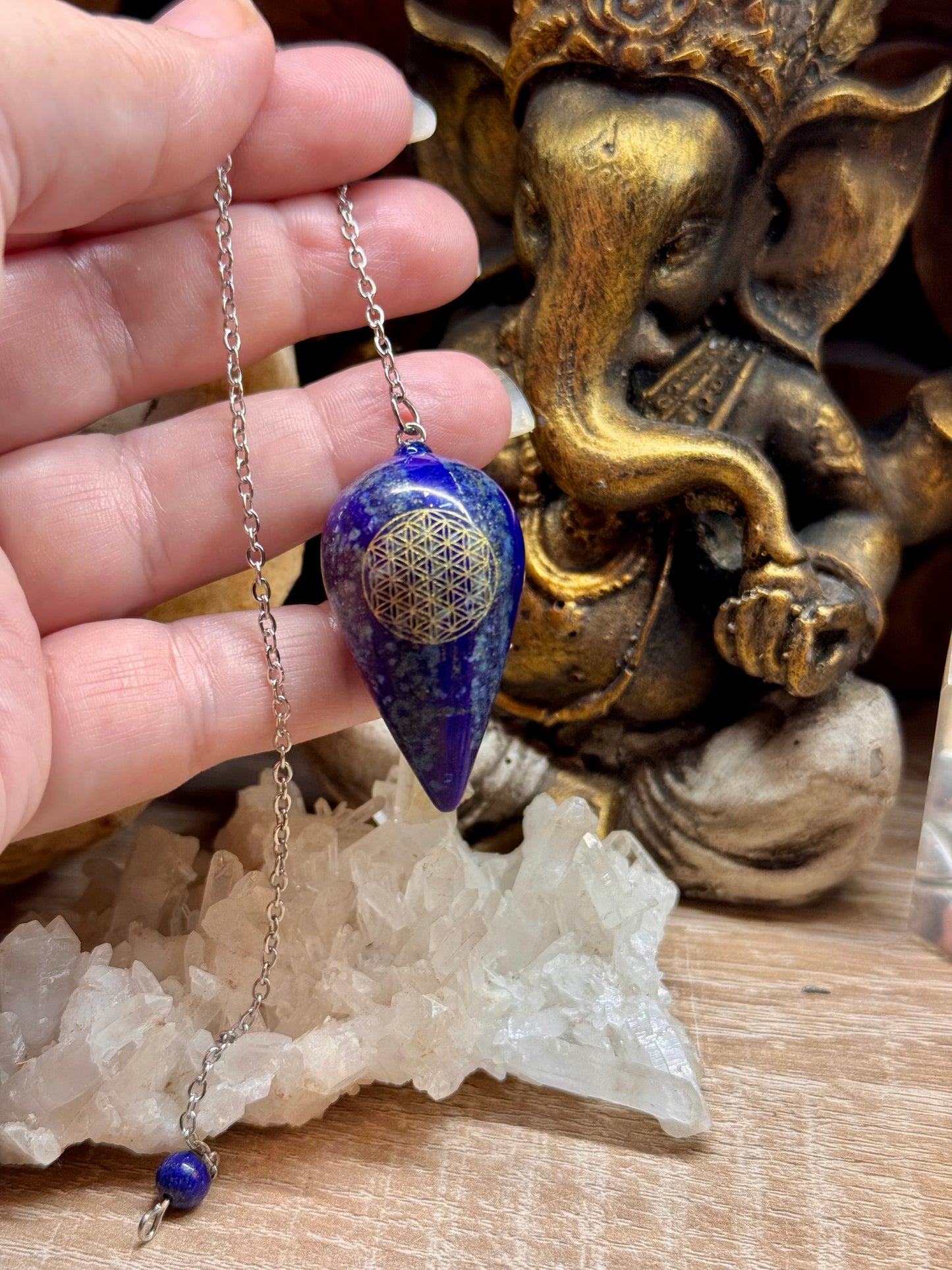 Pendule Goutte Lapis Lazuli