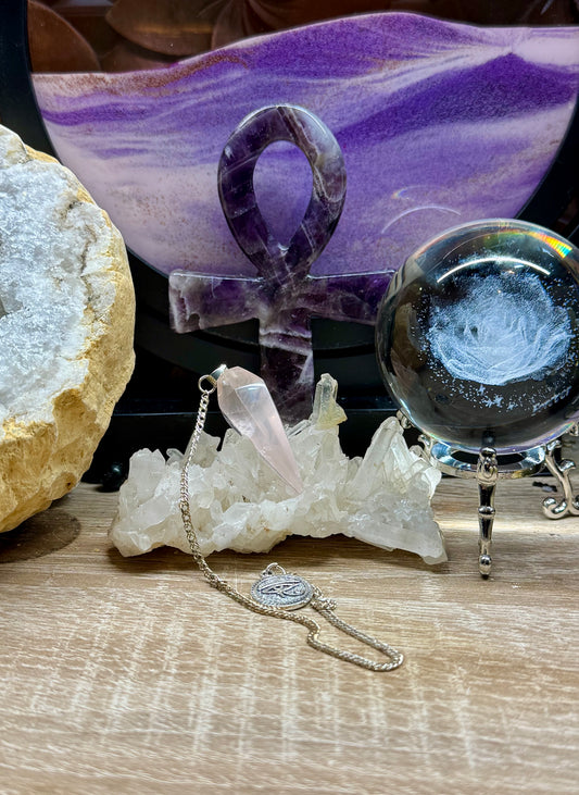 Pendule de Quartz Rose
