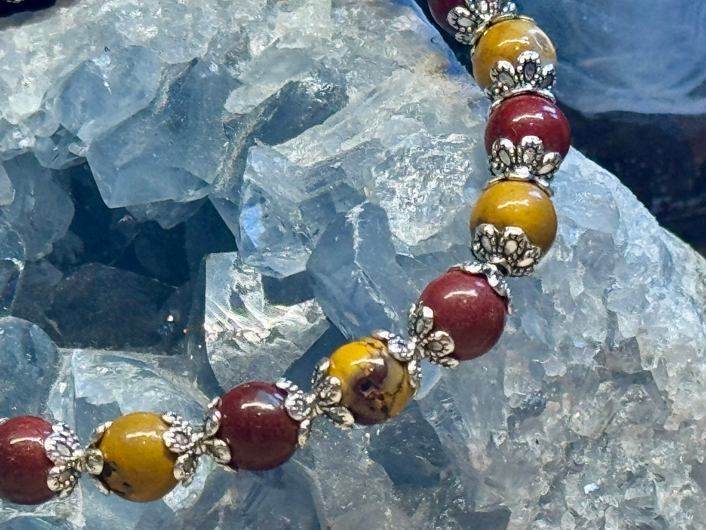 Bracelet "sel-control, sérénité et patience"