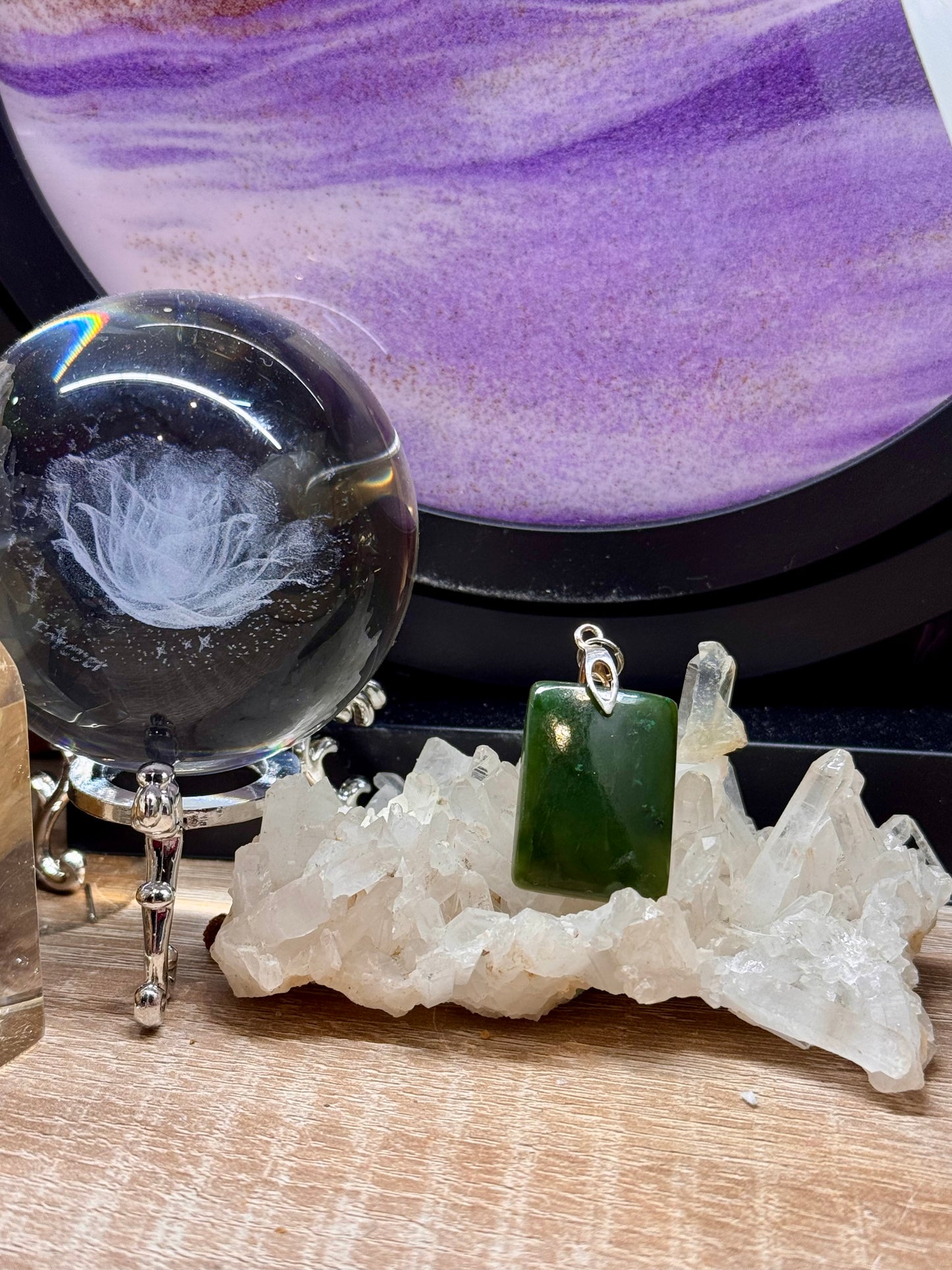 Pendentif de Jade Néphrite