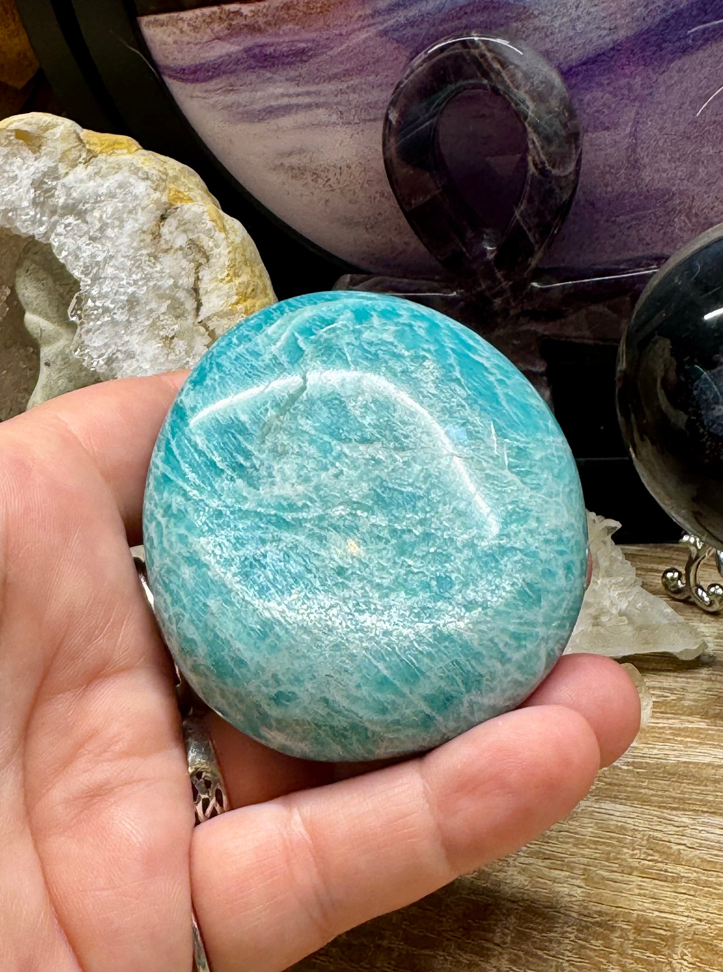Galets d’Amazonite