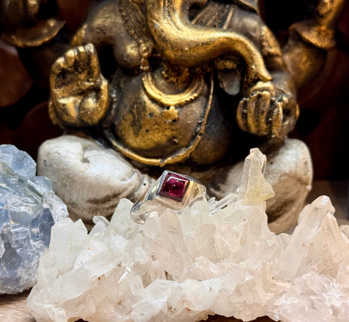 Bague Grenat T56