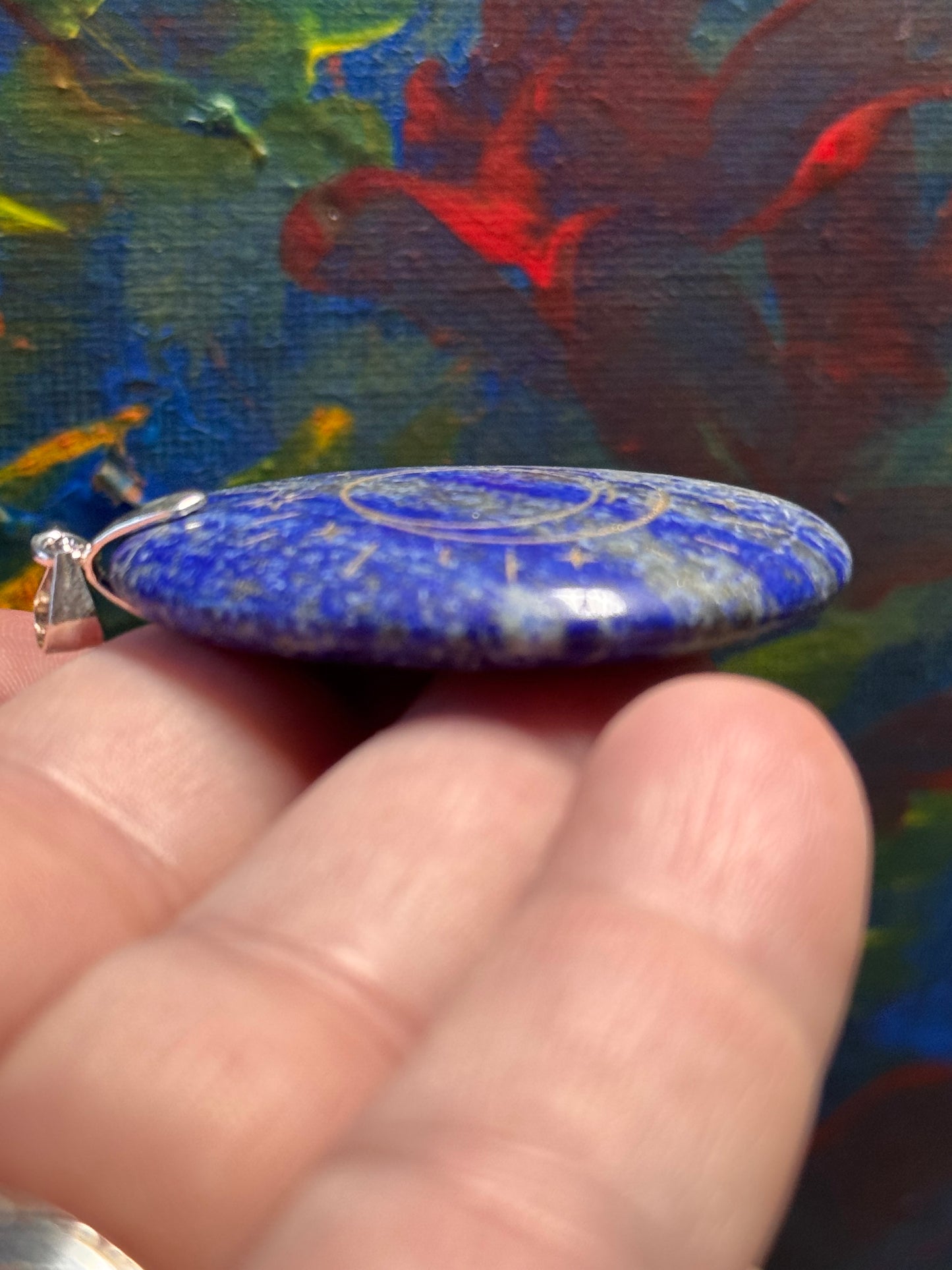 Pendentif de lapis-lazuli