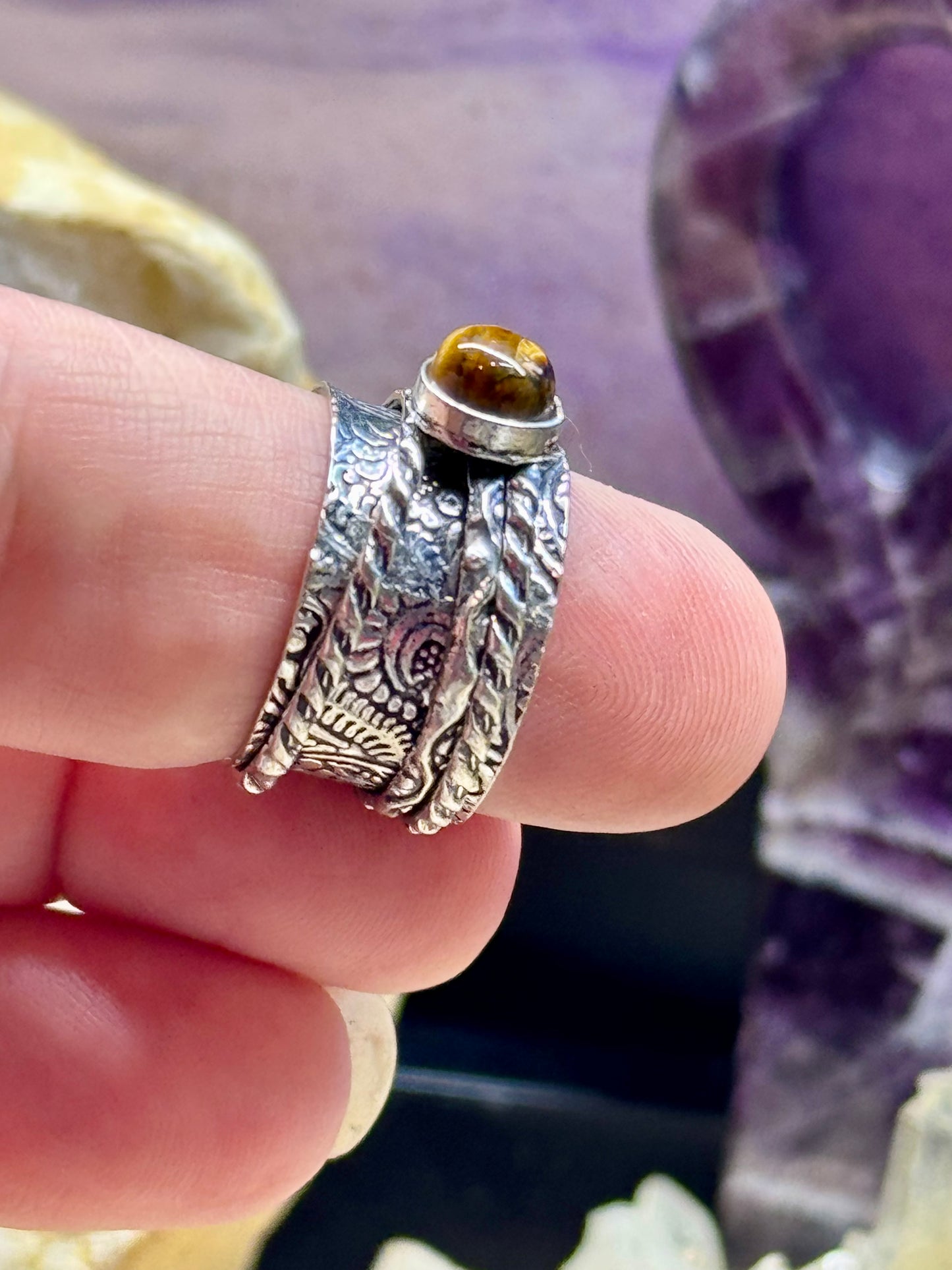 Bague Oeil de Tigre T52,5