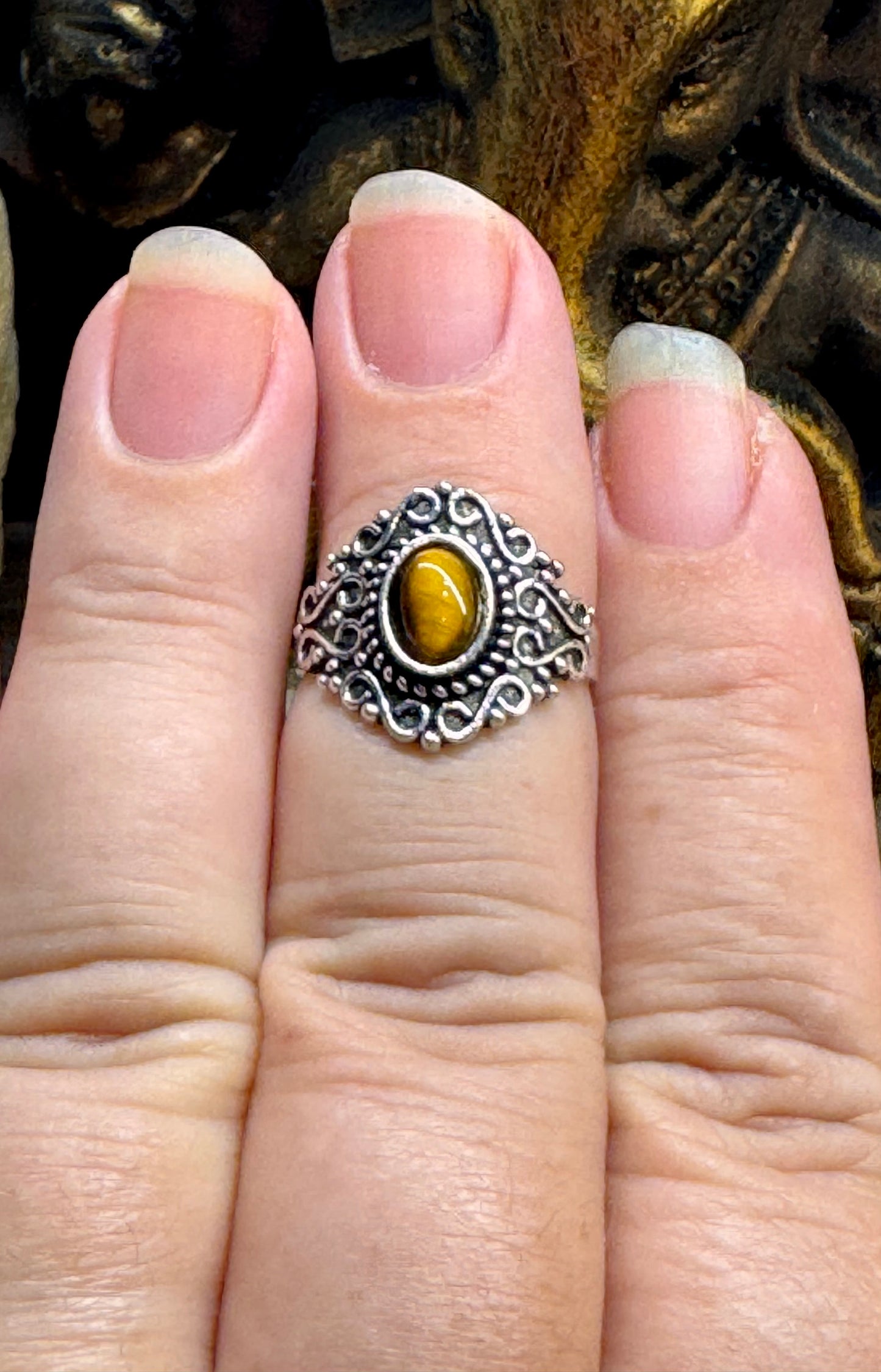 Bague Oeil de tigre