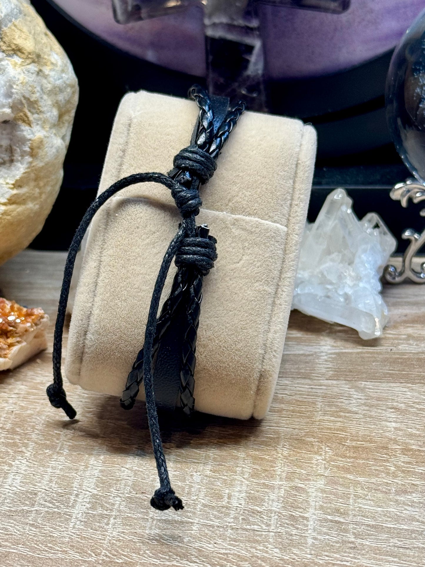 Bracelet ajustable similicuir - 1