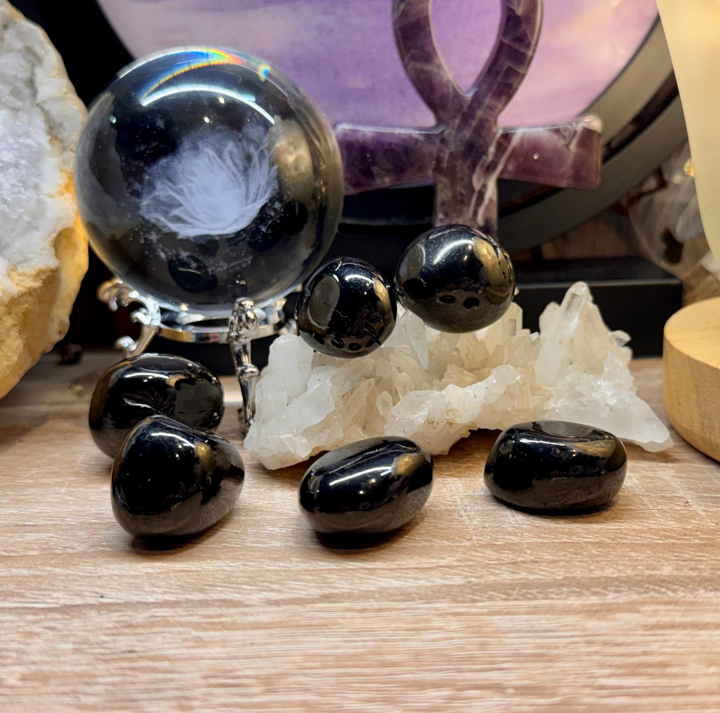 Pierres roulées de Jais