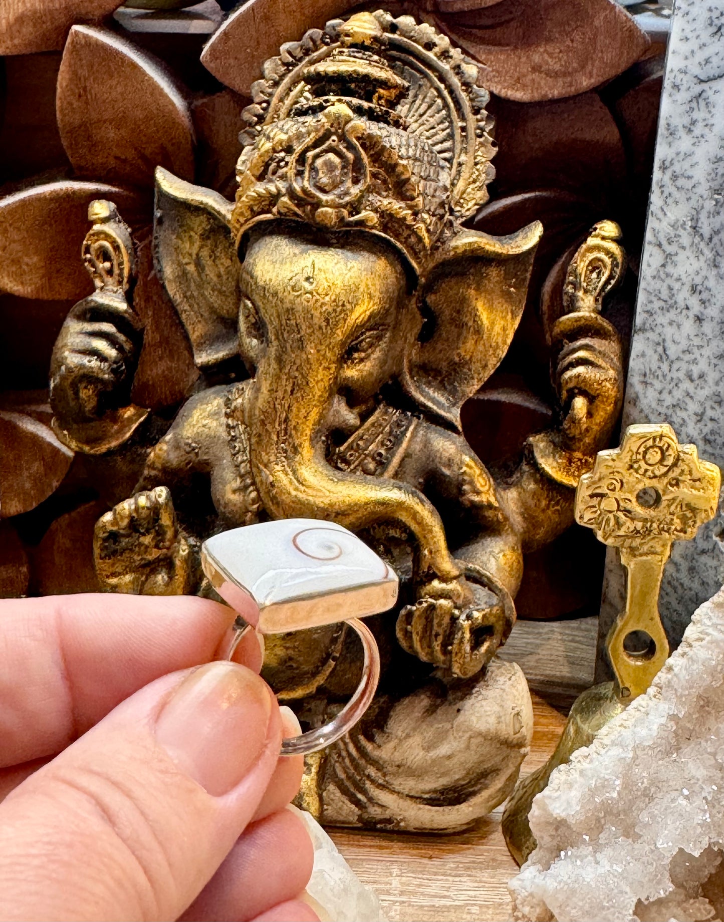 Bague Œil de Shiva