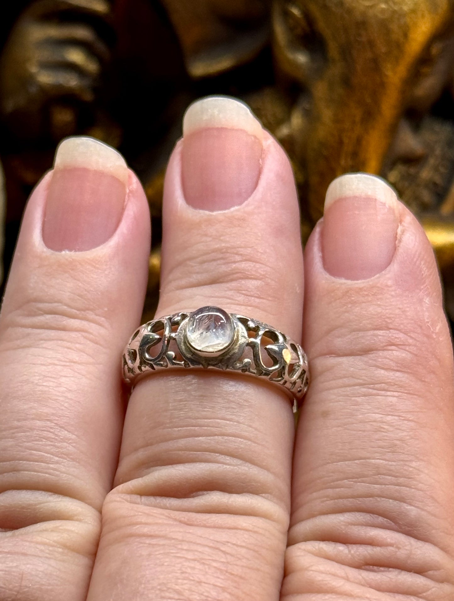 Bague Pierre de lune T54
