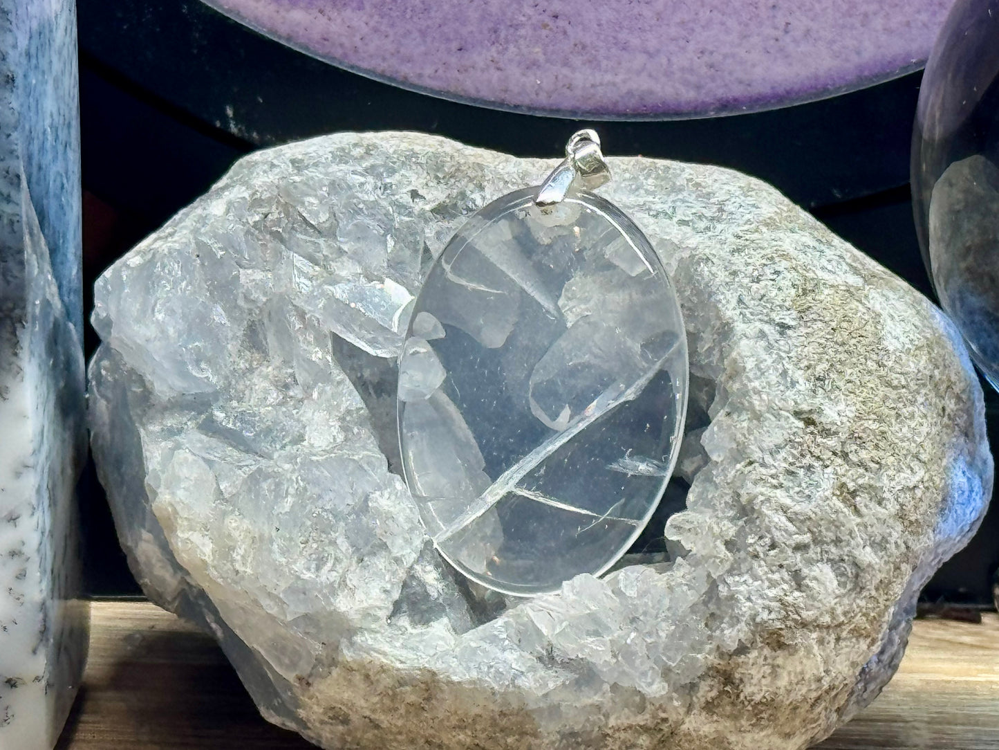 Pendentif de Quartz Laiteux 2