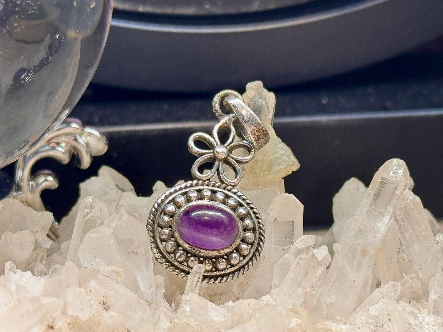 Pendentif d’améthyste