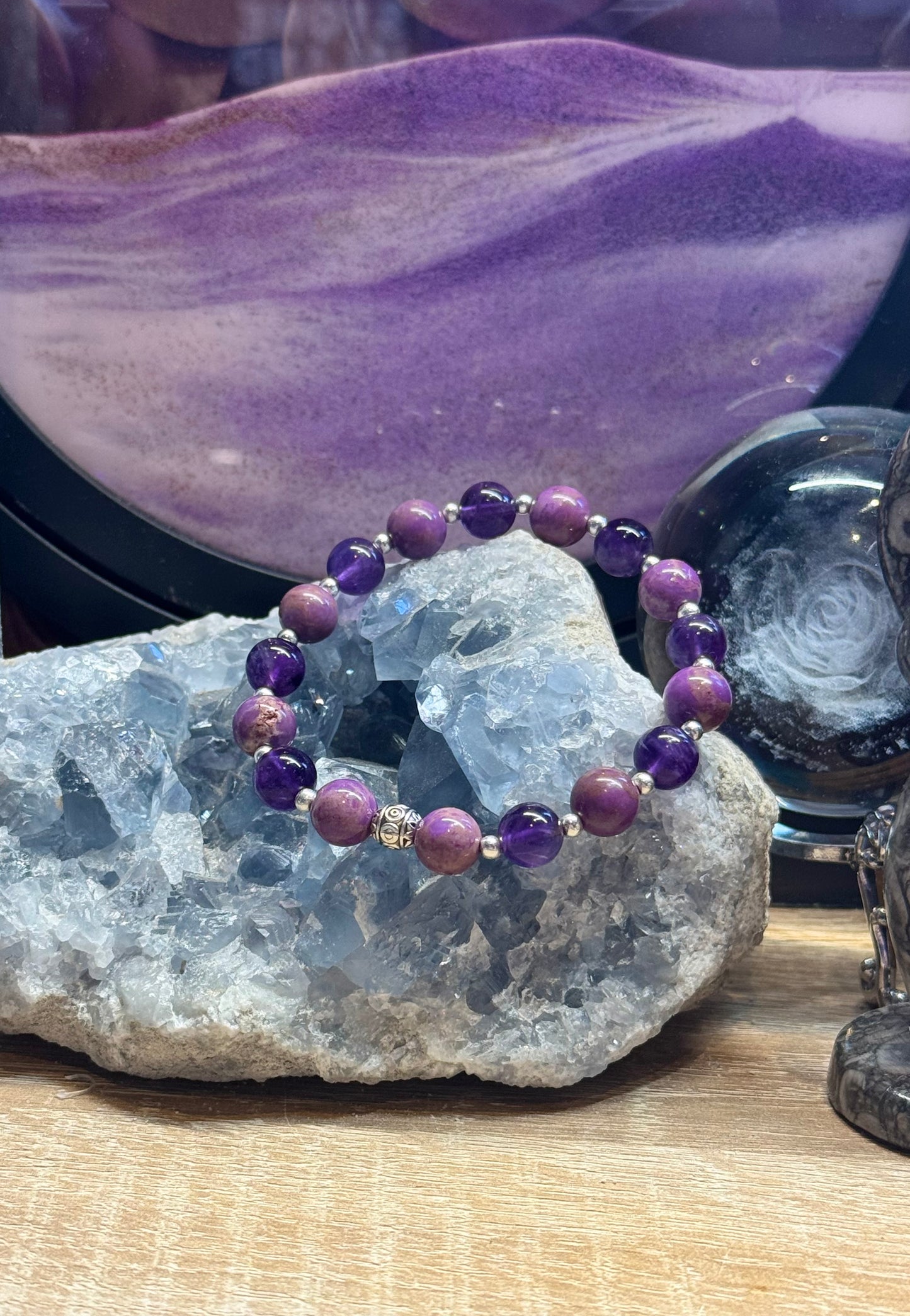 Bracelet énergétique "Stabilité, Harmonie et Tranquillité