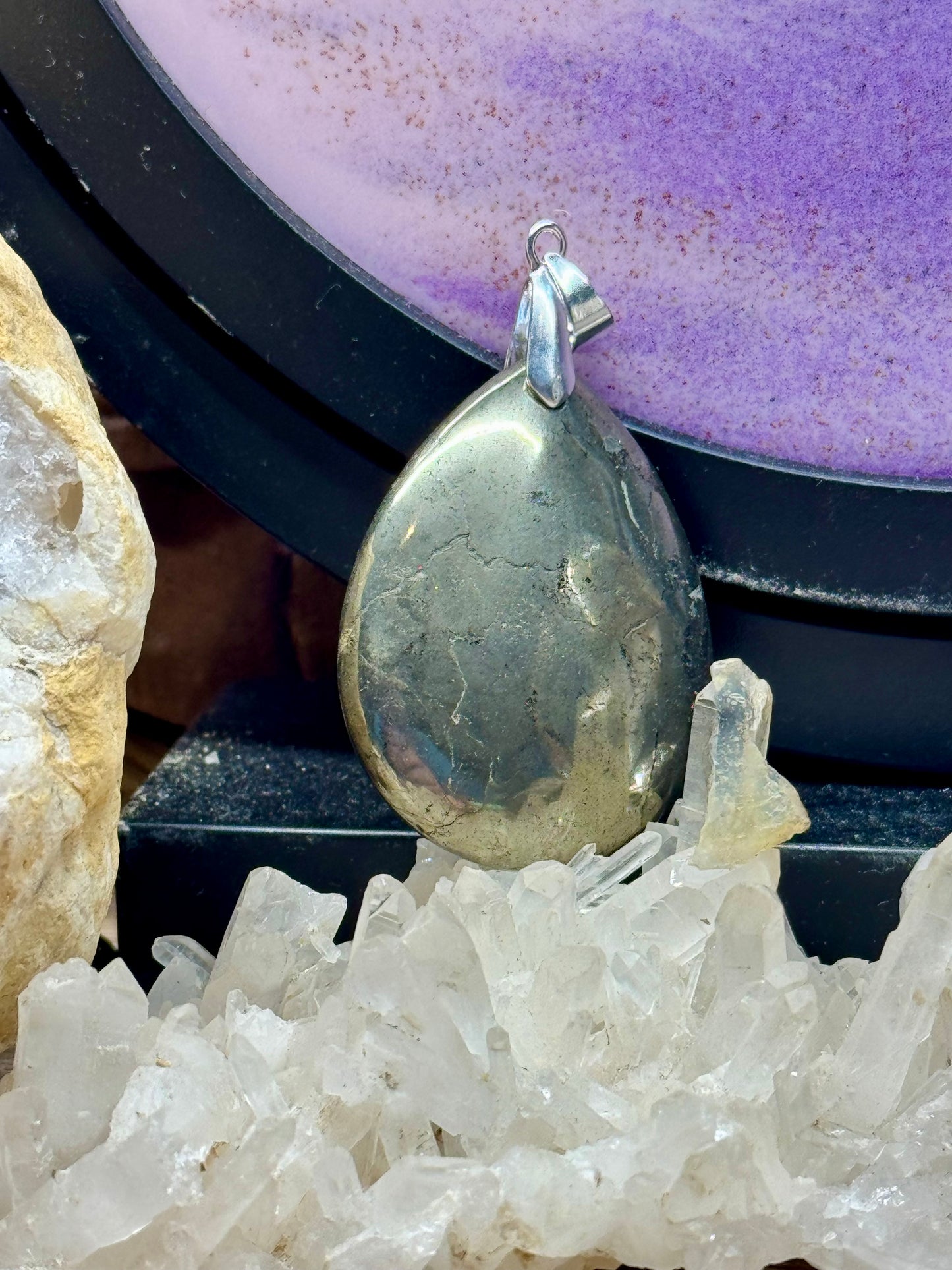 Pendentif en Pyrite